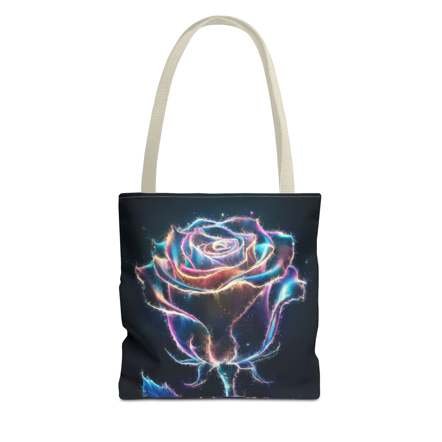 Glowing Rose Tote Bag