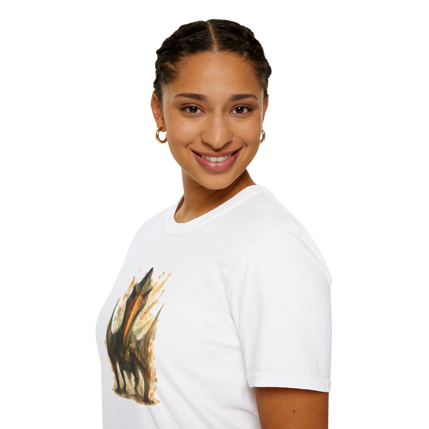 Quetzalcoatlus Pterosaur Tee - Prehistoric Flying Reptile Shirt, Dinosaur Lover Gift, Paleontology Art Unisex T-Shirt