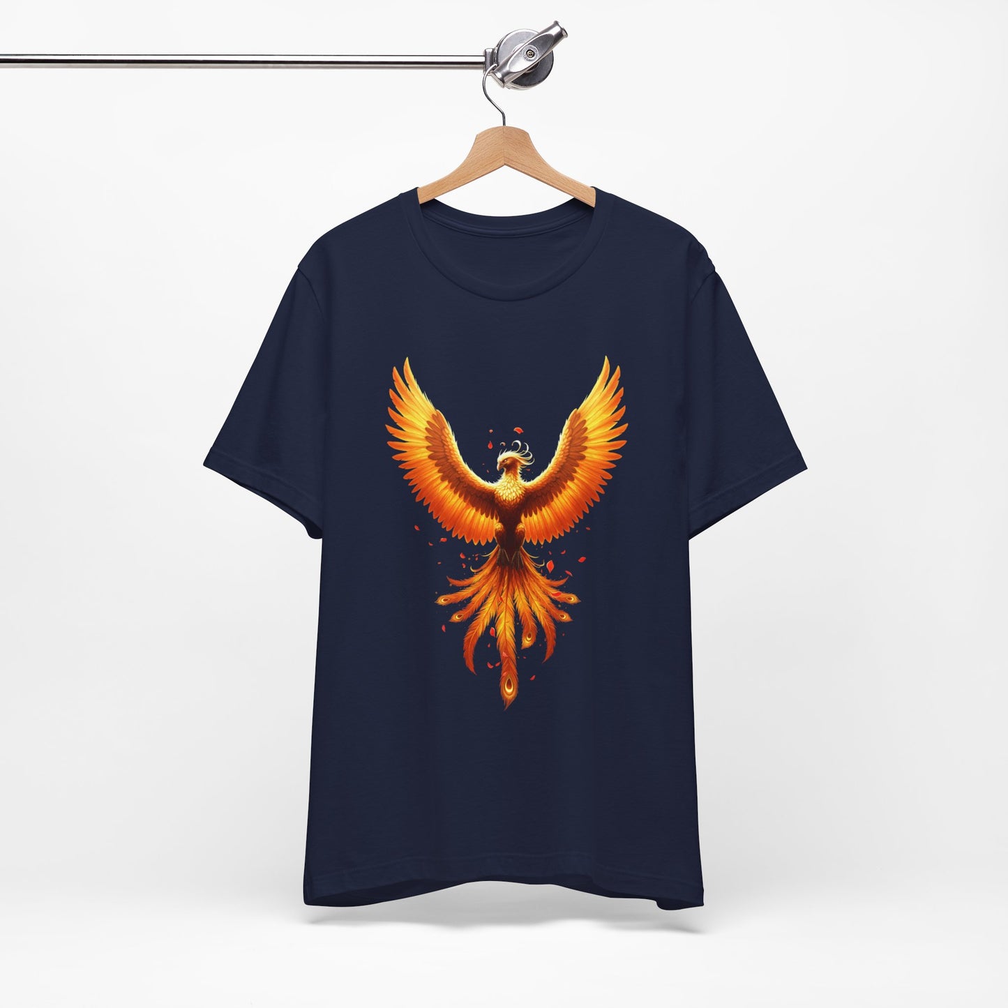 Phoenix Rising Shirt • Fiery Phoenix Graphic Tee • Rebirth Transformation Myth Shirt • Firebird Art Tee • Unisex Gift Tee XS‑5XL