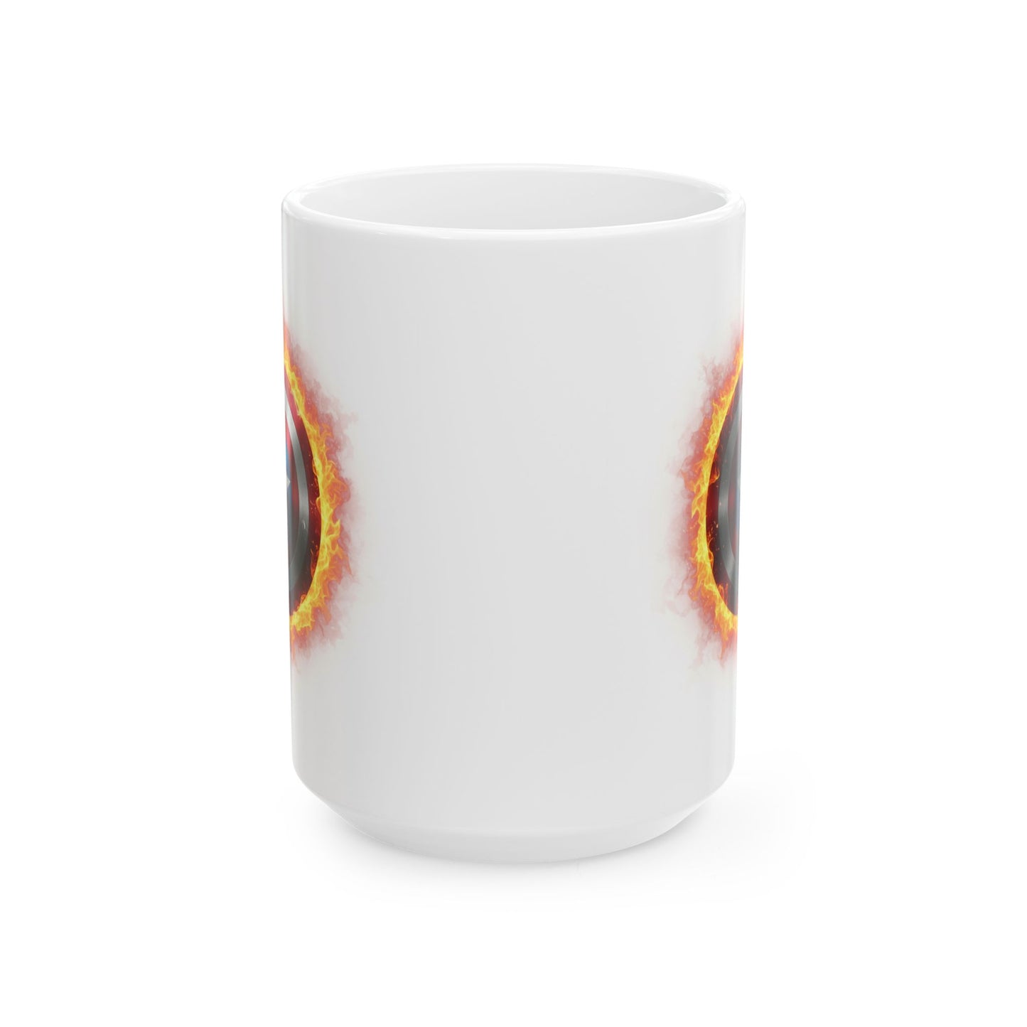 Captain America Shield Flame Mug