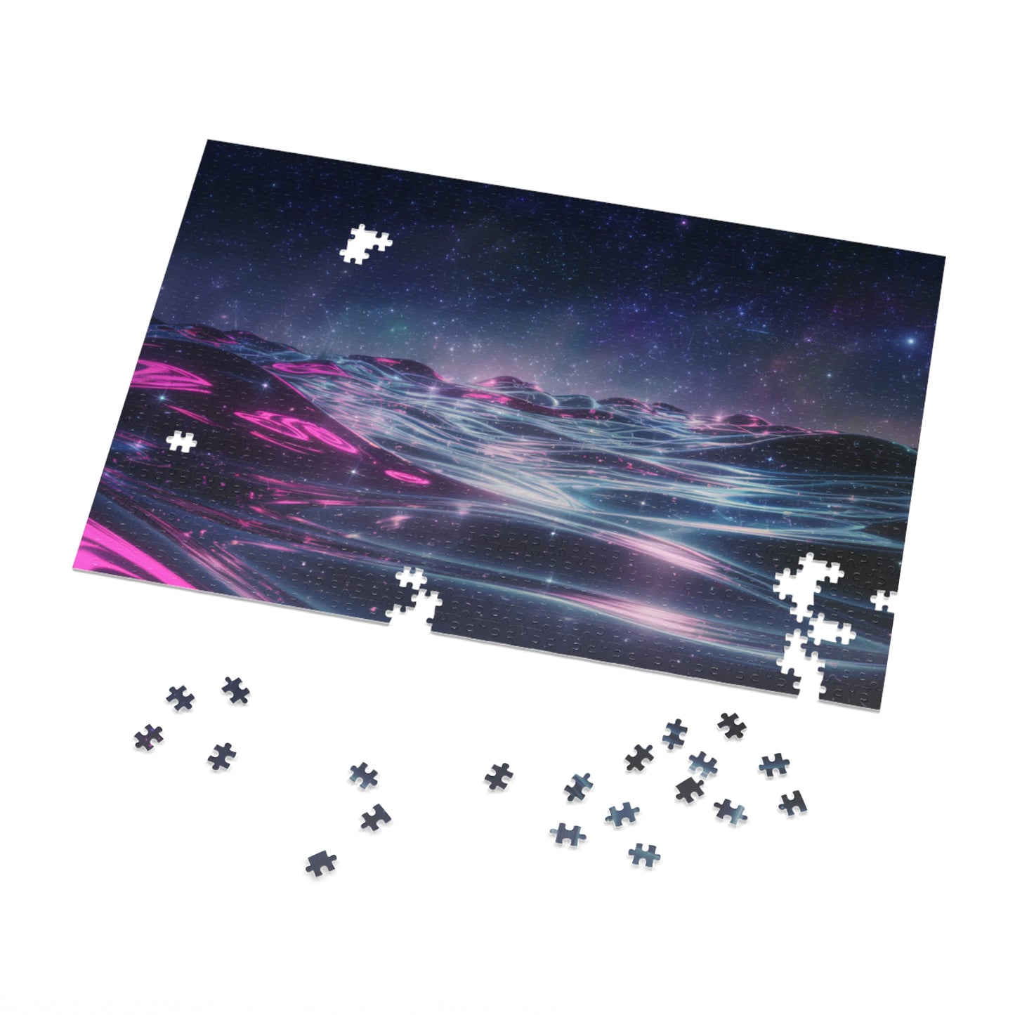 Jigsaw Puzzle: Galactic Ocean Night Sky