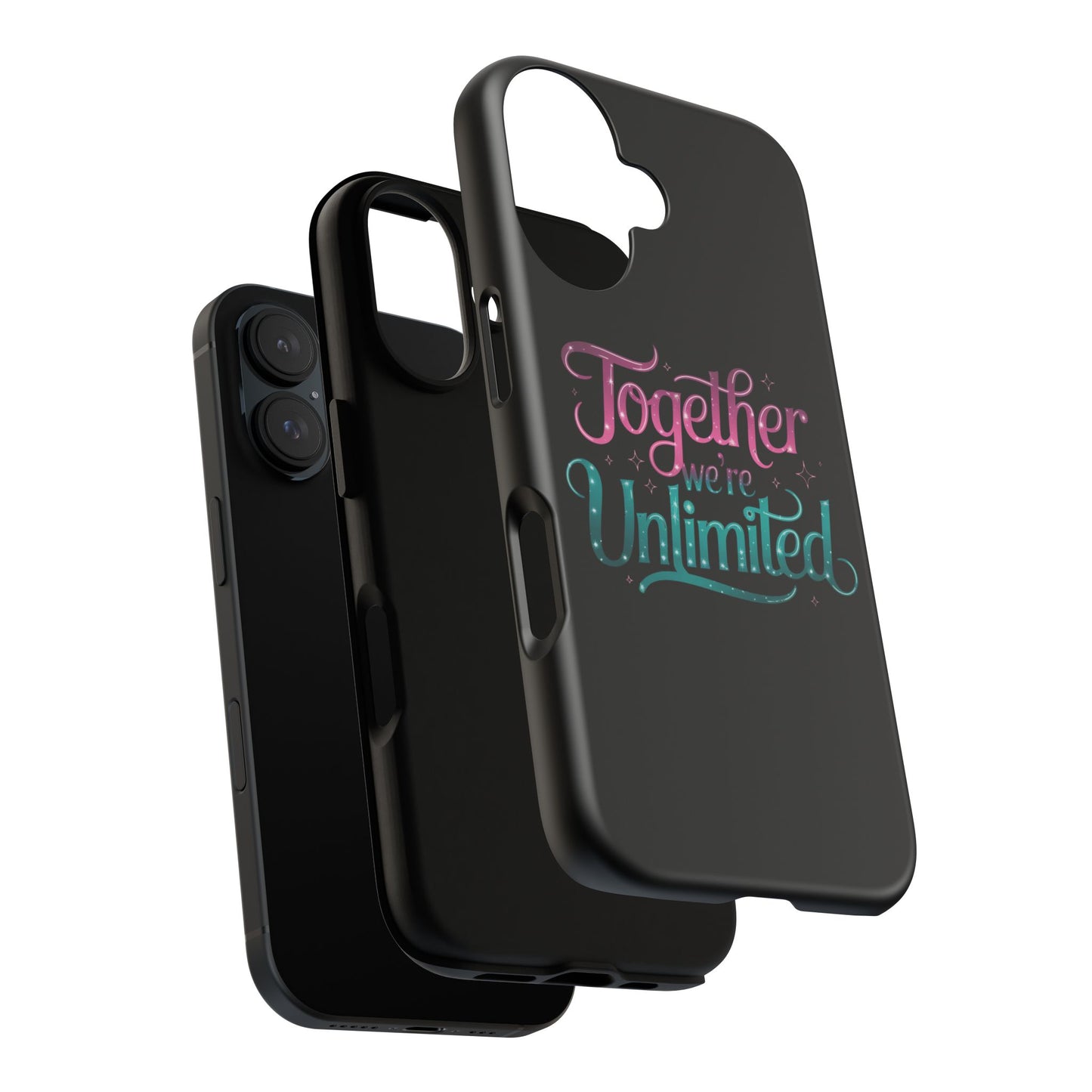 iPhone Case with Musical Quote Together We're Unlimited Musical Phone Case