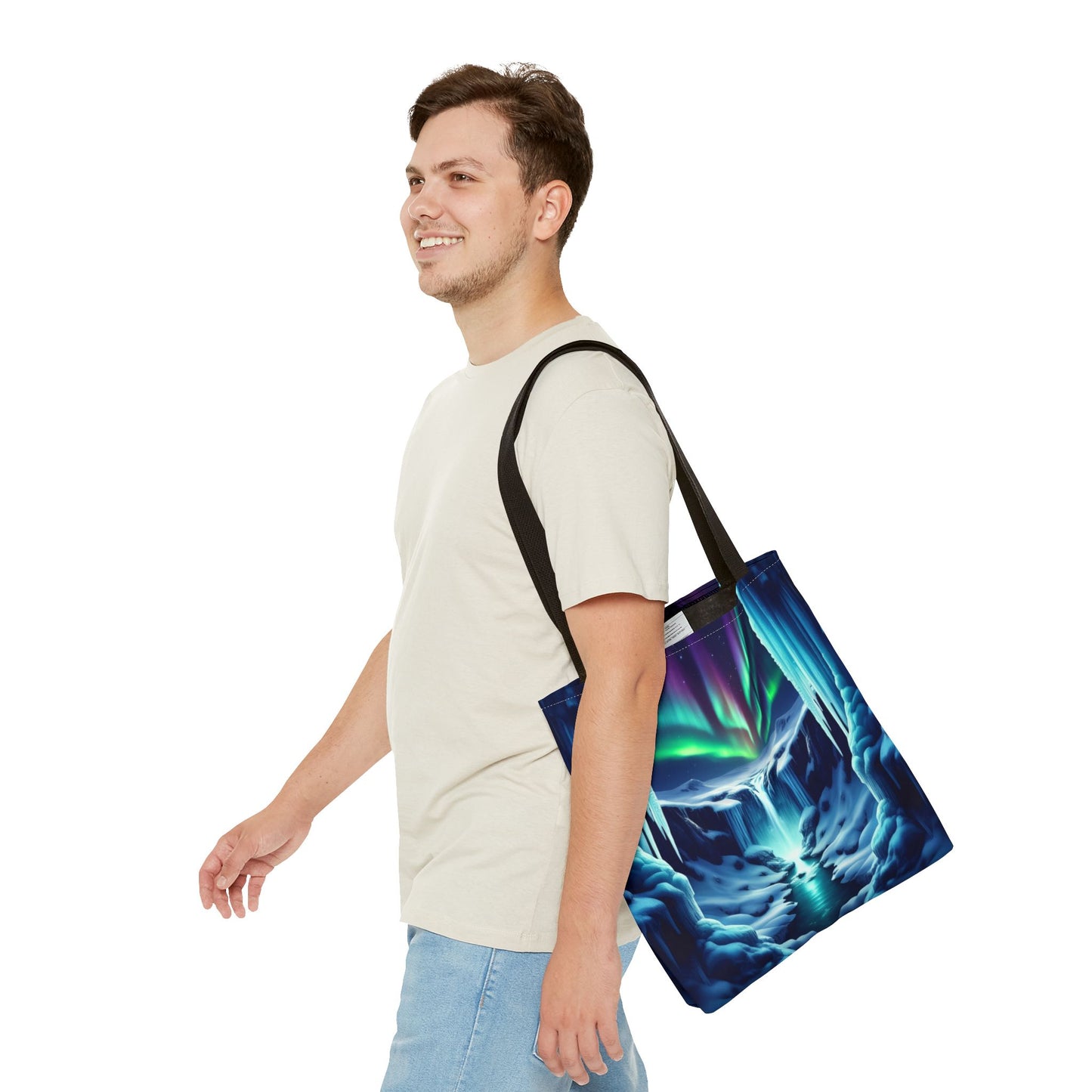 Icy Landscape Tote Bag