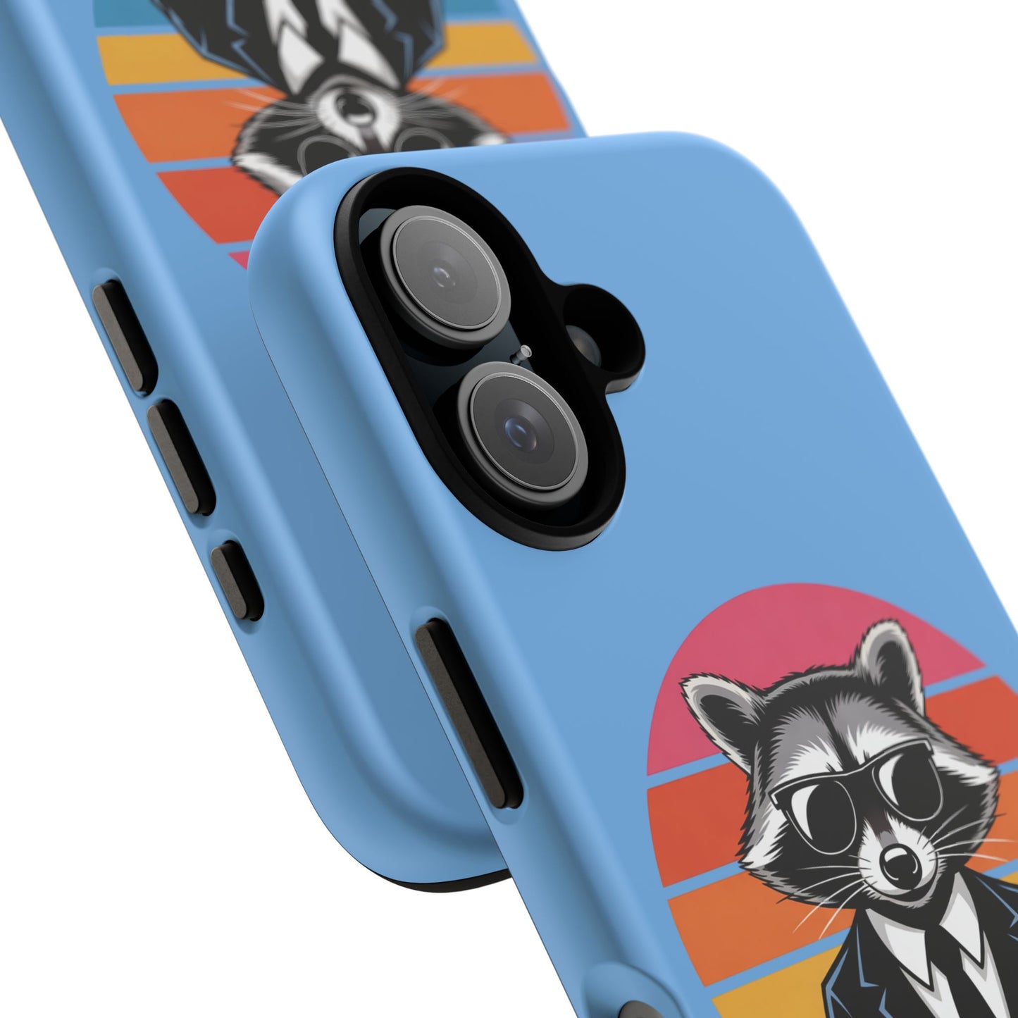 Humorous Raccoon Phone Case - Certified Trash Connoisseur