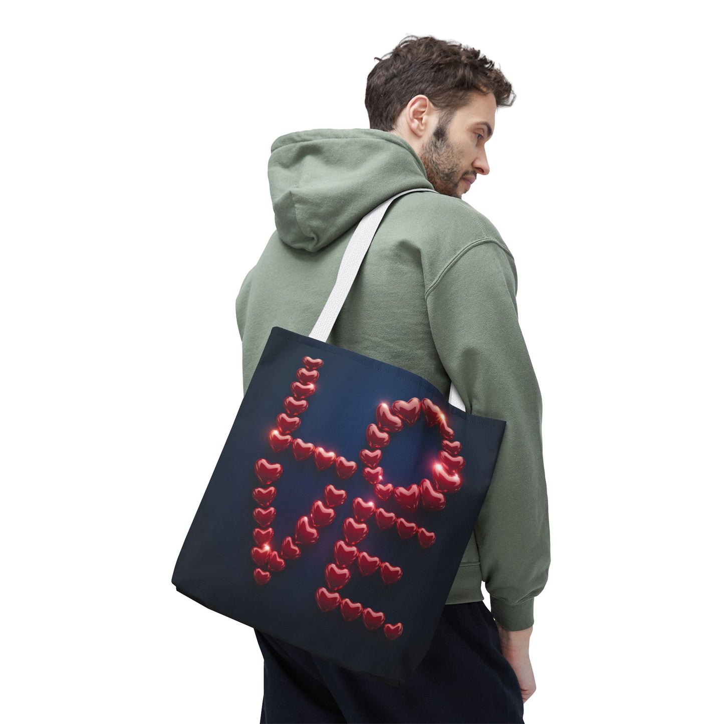 Love Hearts Tote Bag