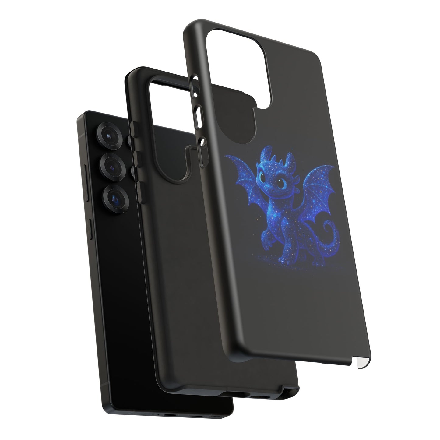 Galaxy Dragon Samsung Case - Fantasy Starry Night Art for Galaxy Phone | Cute Cosmic Dragon Phone Cover Gift for Her or Him
