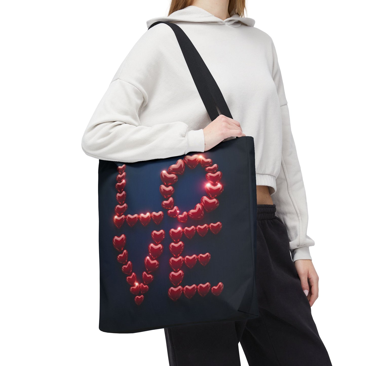 Love Hearts Tote Bag