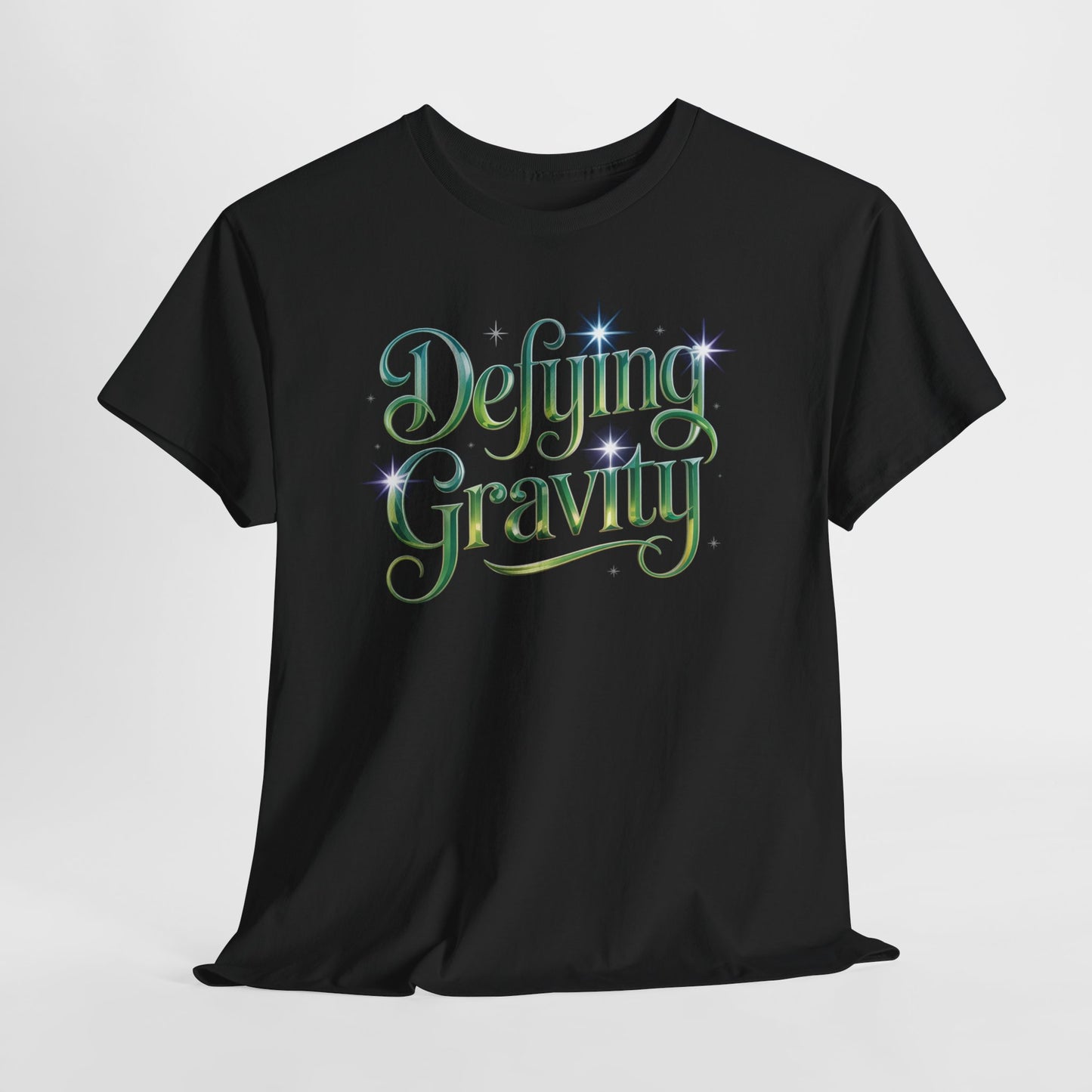 Defying Gravity Wicked Musical Quote Tee – Broadway Fan Shirt, Inspirational Wizard of Oz Graphic Tee, Musical Theatre Unisex T-Shirt