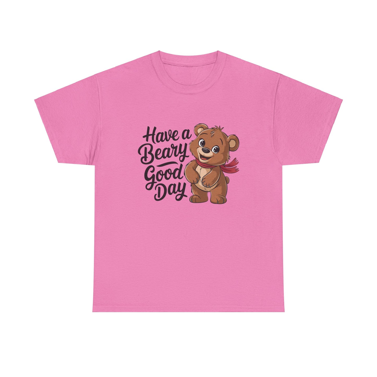 Bear Graphic Tee, Cute Bear Shirt, Funny Animal Tee, Bear Lover Gift, Casual Bear Top, Have a Beary Good Day Shirt