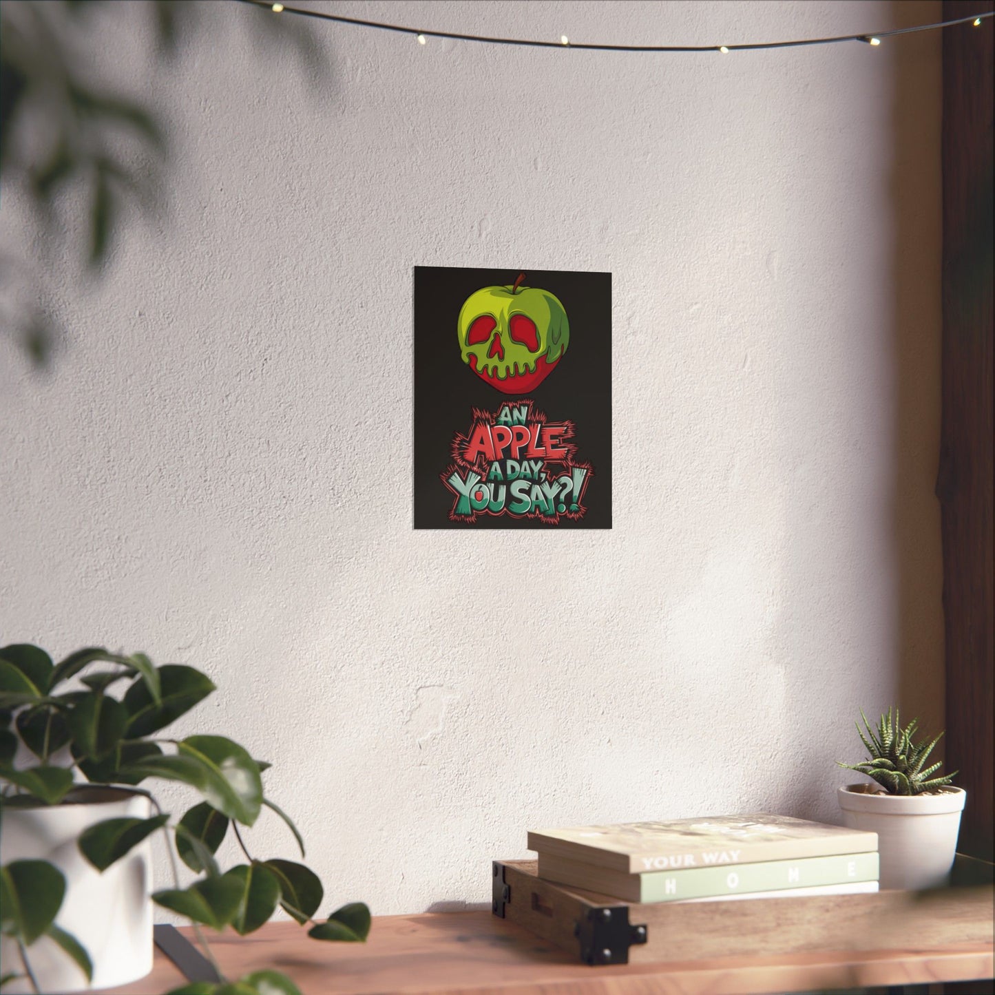 Vertical Poster - Poison Apple 'An Apple a Day You Say'
