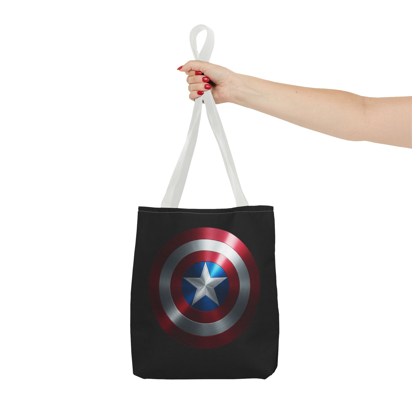 Heroic Shield Tote Bag - Stylish Marvel-Inspired Carryall for Fans