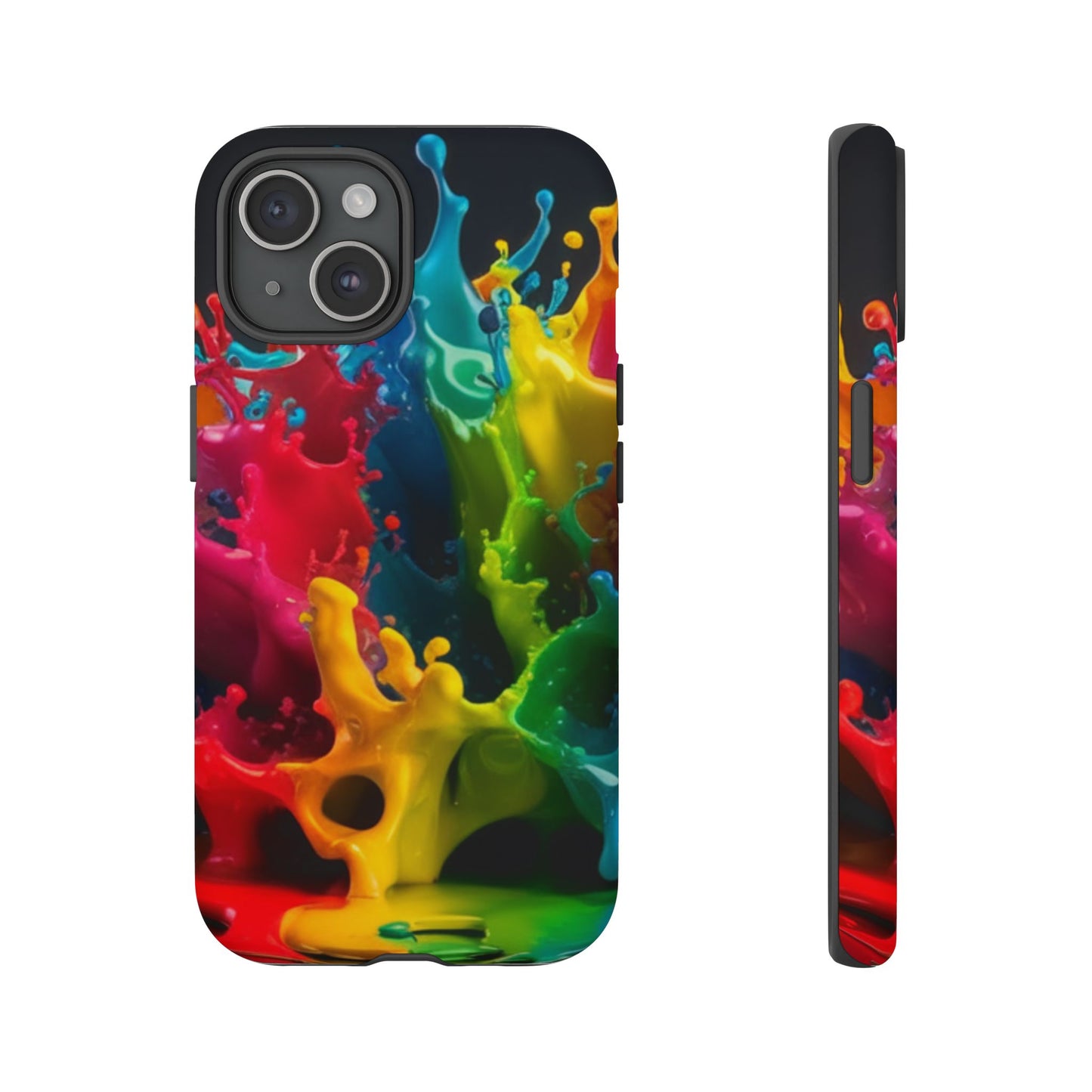 Vibrant Splash iPhone Case - Color Burst iPhone Case