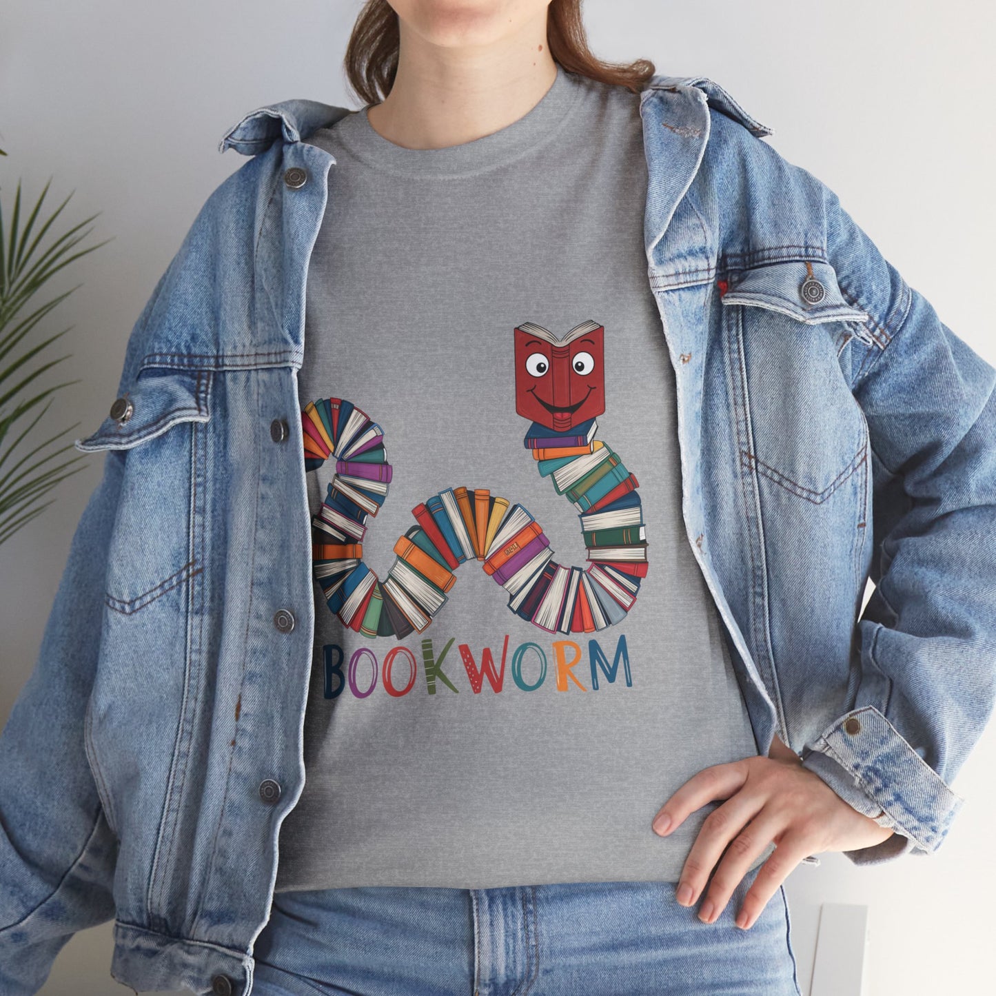 Cute Bookworm Shirt – Funny Reading Lover Tee – Teacher Gift – Kids Book Tee – Unisex Book Nerd Shirt – Book Club Graphic T-Shirt