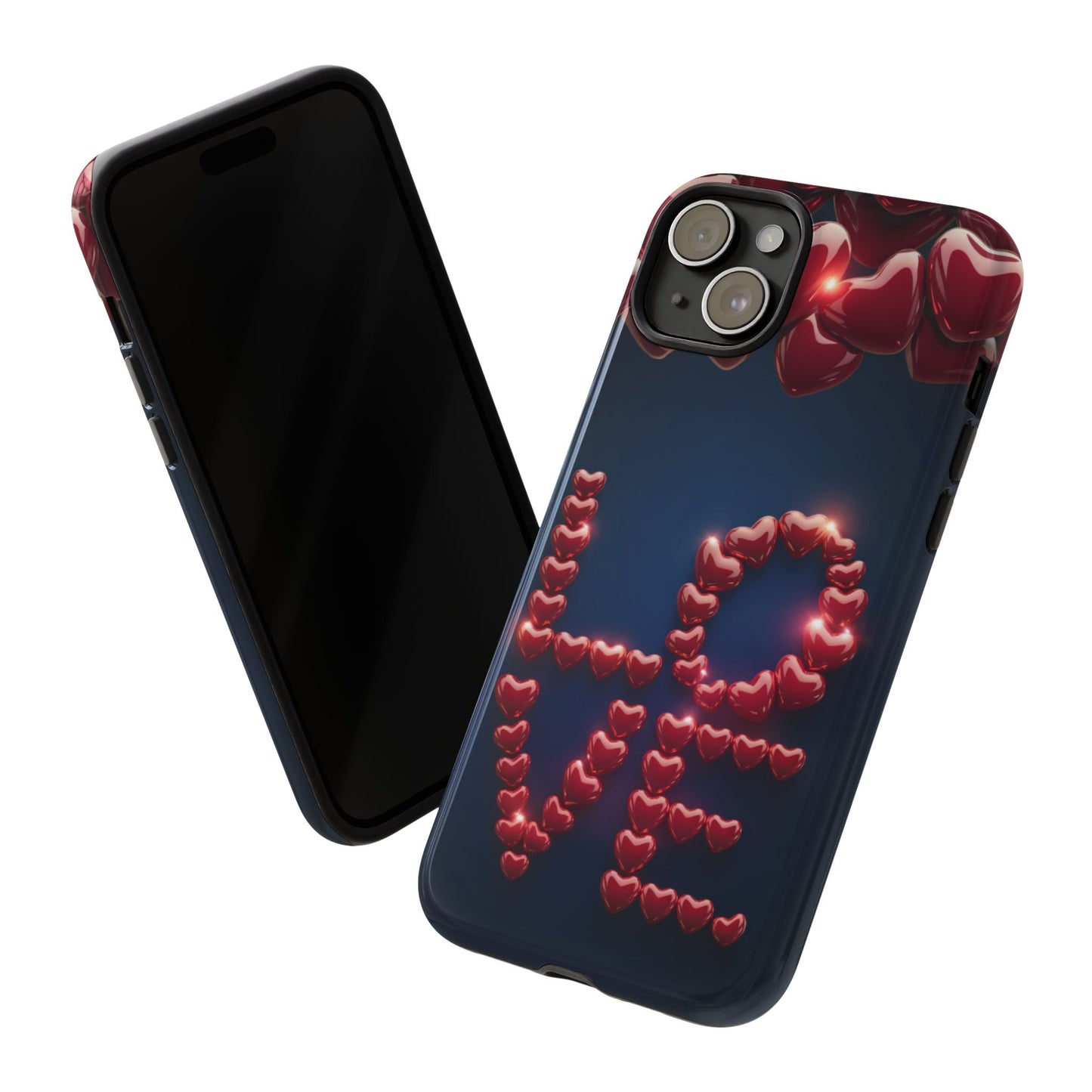 iPhone Case - Love Hearts Design