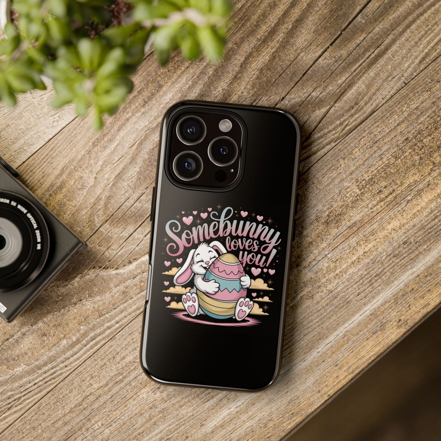 iPhone Case Somebunny Loves You Easter Bunny Easter Phone Case