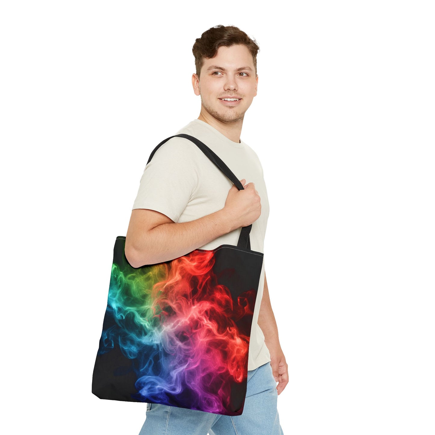 Colorful Smoke Tote Bag