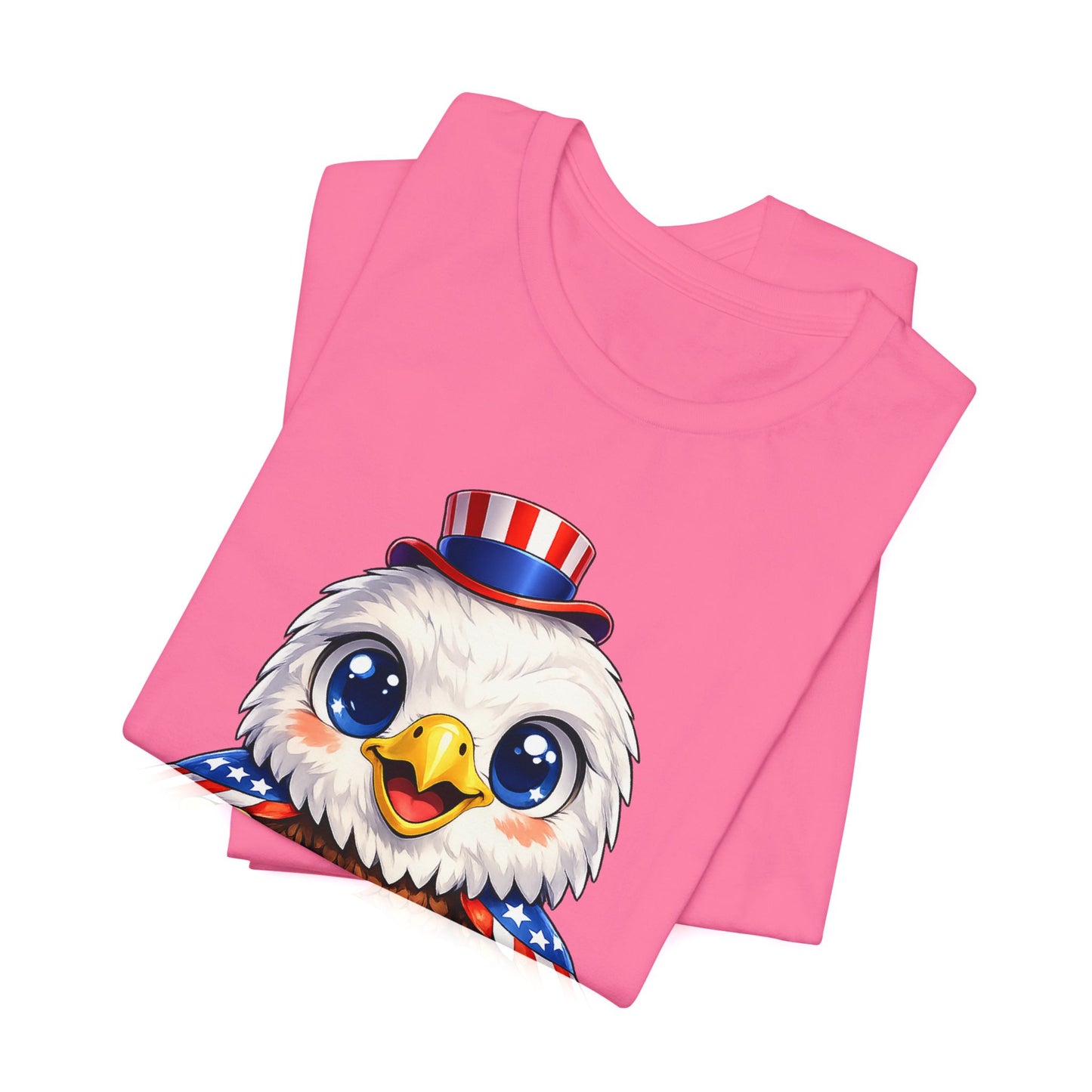 Cute USA Eagle Shirt, Patriotic Eagle T Shirt, Fourth Of July Shirt, American Flag Eagle Tee, Freedom Graphic Shirt, USA Pride Top
