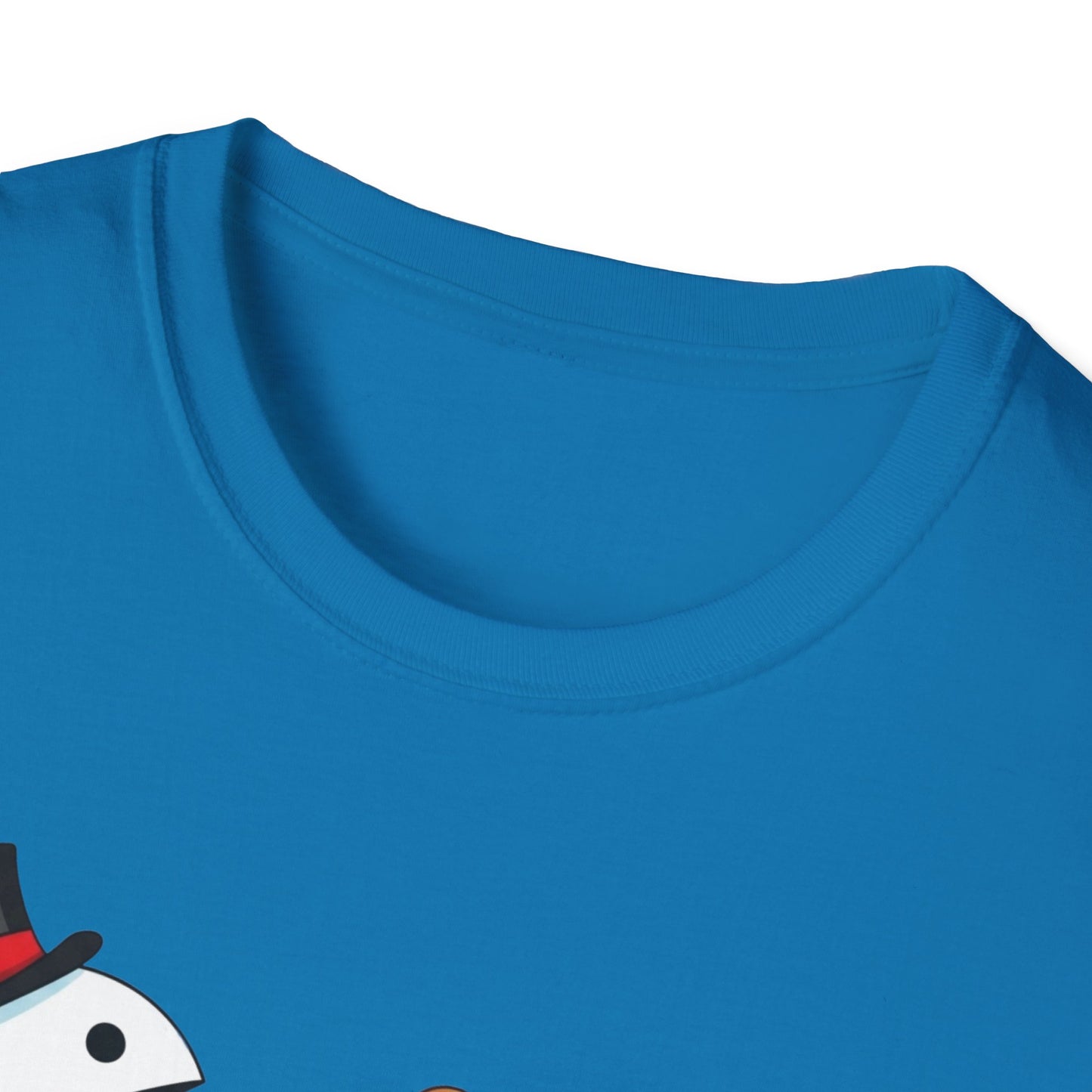 Funny Snowman And Gingerbread T-Shirt, Cute Christmas Tee, Holiday Humor Shirt, Festive Graphic Tee For Men And Women, Winter Gift Idea