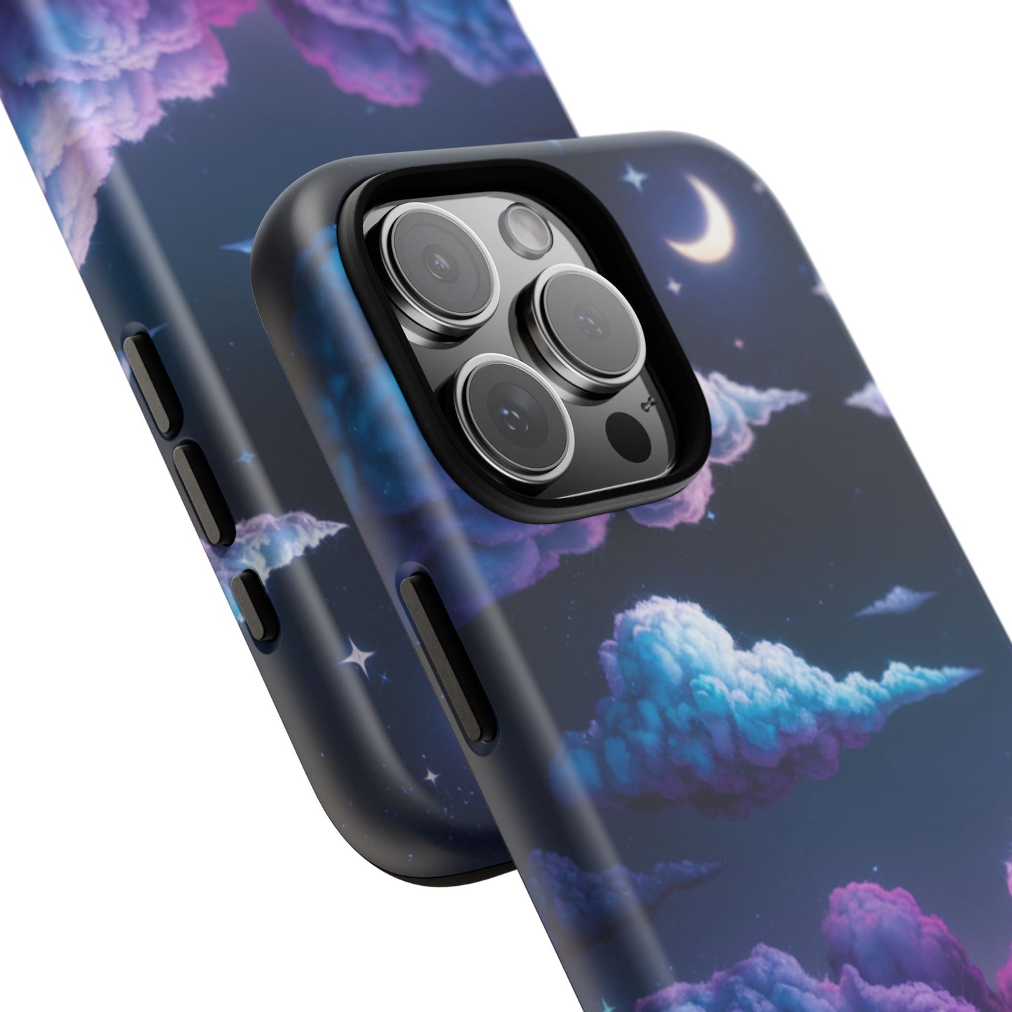 Dreamy Clouds & Moon Tough iPhone Case
