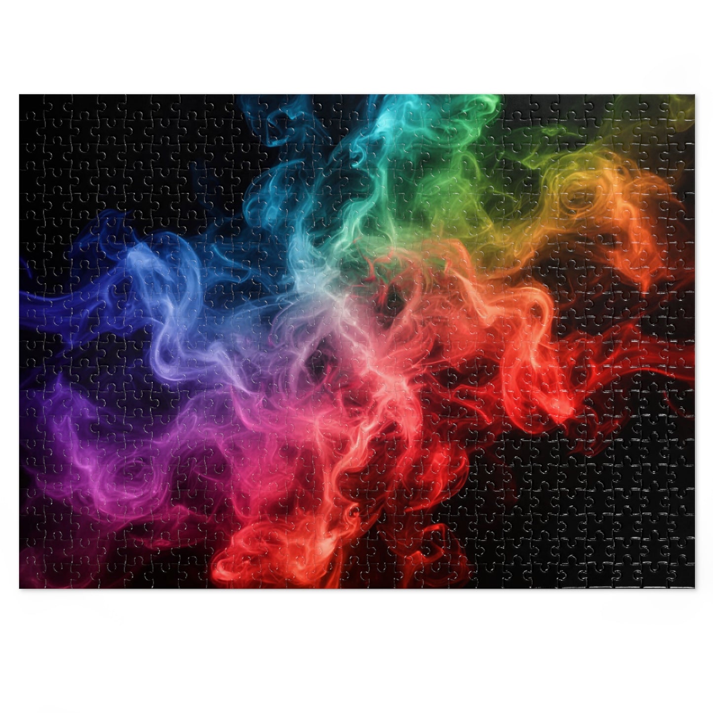 Colorful Smoke Jigsaw Puzzle