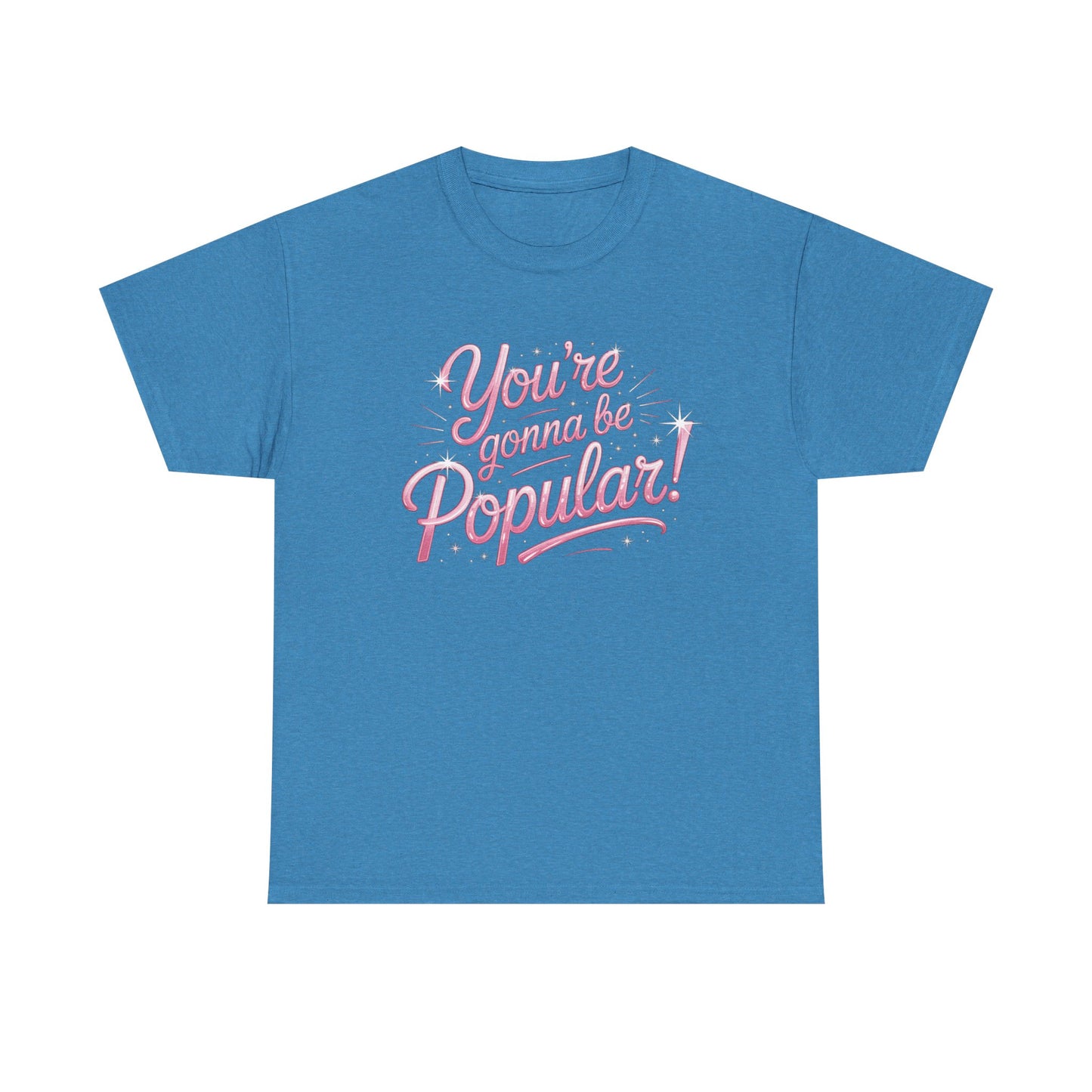 You’re Gonna Be Popular Wicked Musical Tee – Broadway Quote Shirt – Funny Retro Typography T-Shirt for Theatre Fans & Musical Lovers