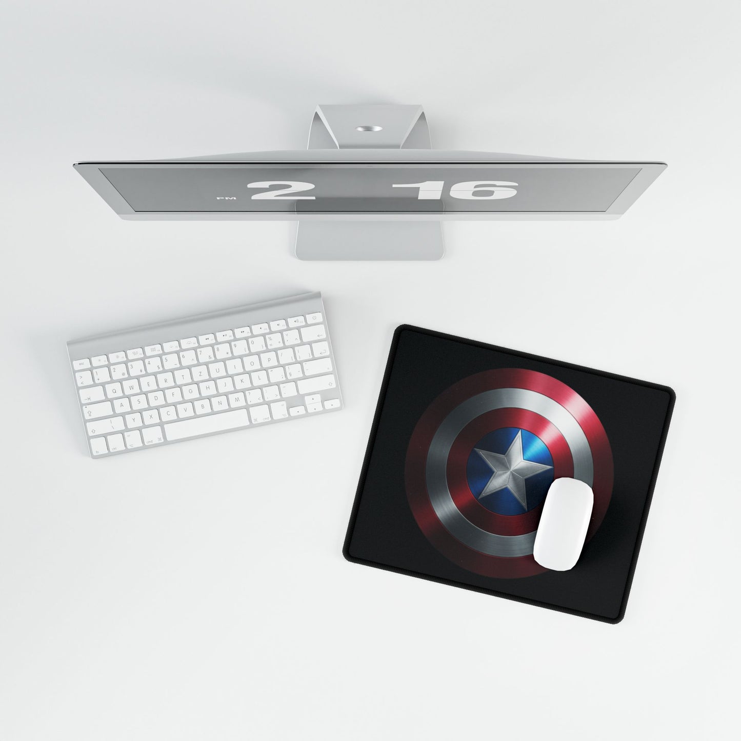 Desk Mat with Shield Design