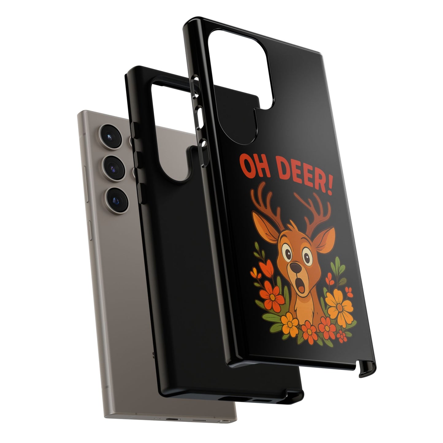 Samsung Phone Case Deer Galaxy Phone Case Nature Phone Accessory Gift for Animal Lovers Funny Case