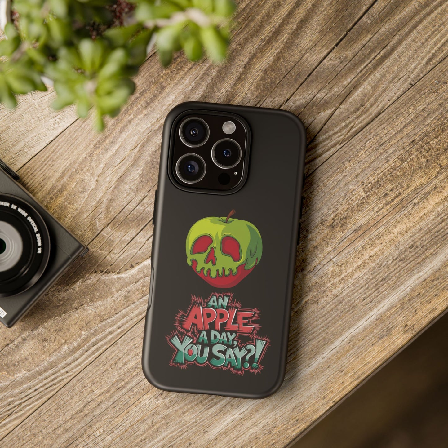 iPhone Case - Poison Apple 'An Apple a Day You Say'