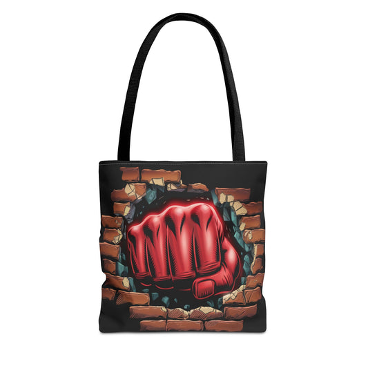 Red Fist Tote Bag