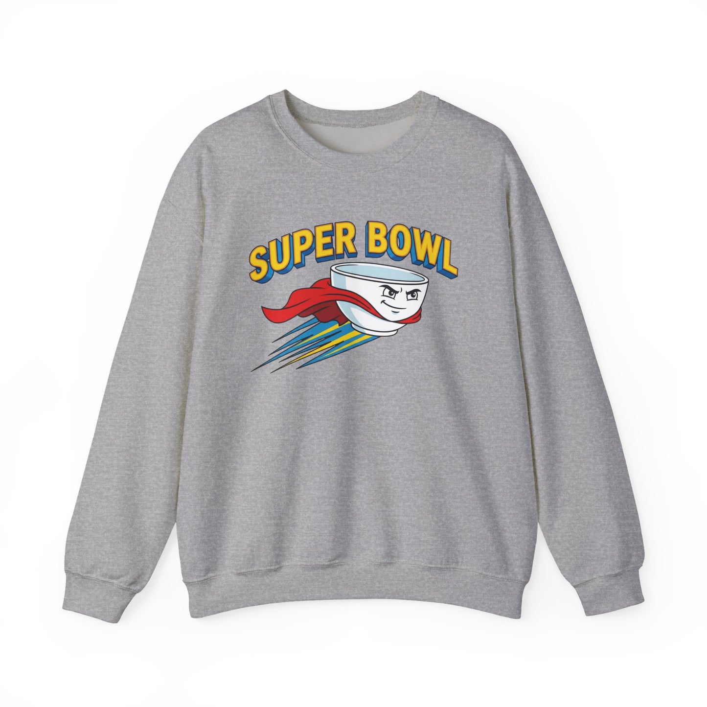 Super Bowl Sweatshirt, Funny Super Bowl Shirt, Football Party Sweatshirt, Game Day Crewneck, Bowl Pun Sweatshirt, Unisex Graphic Crew