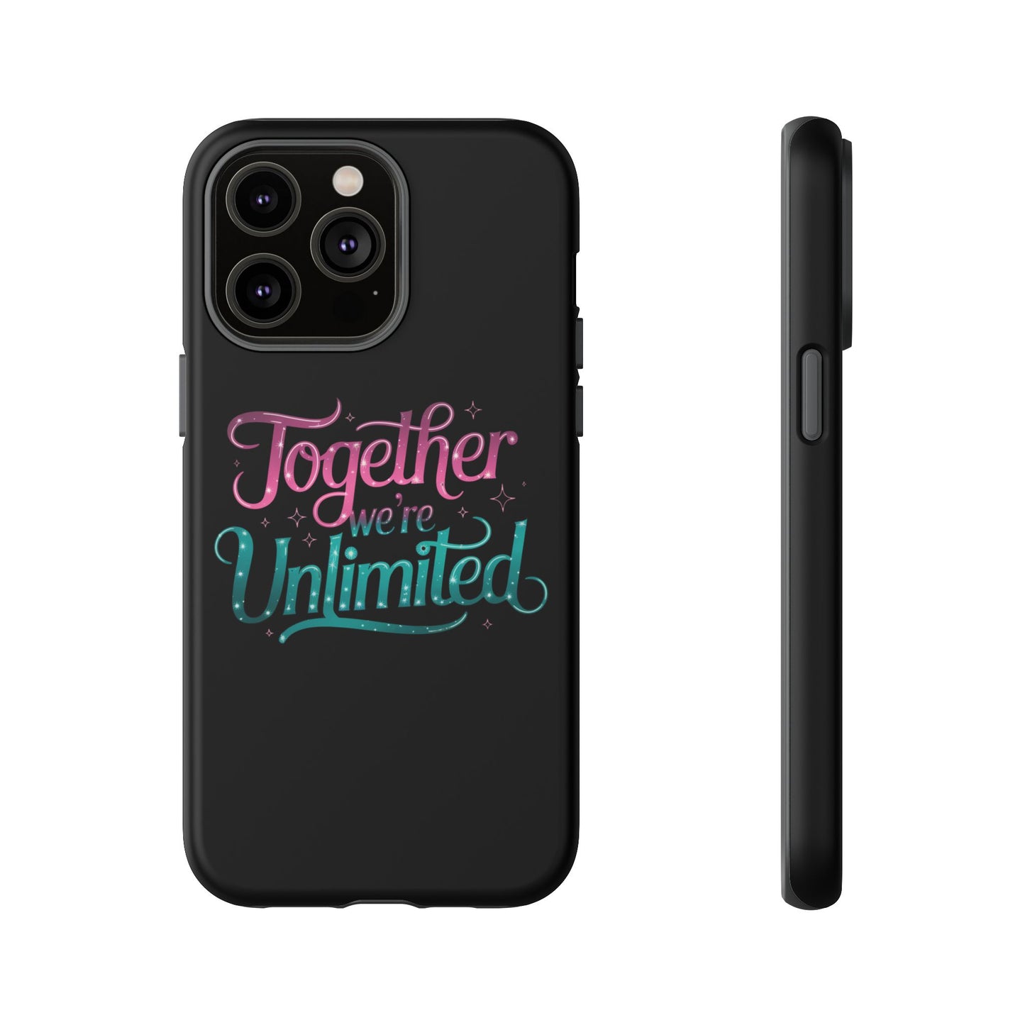iPhone Case with Musical Quote Together We're Unlimited Musical Phone Case