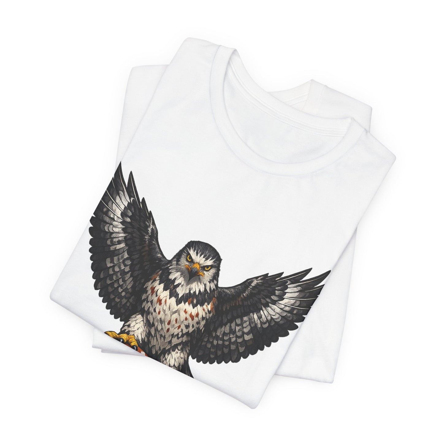 Hawk Football Shirt, Hawk Holding Football T Shirt, Hawk Mascot Tee, Football Bird Of Prey Shirt, Game Day Sports Tee, Hawk Fan Gift