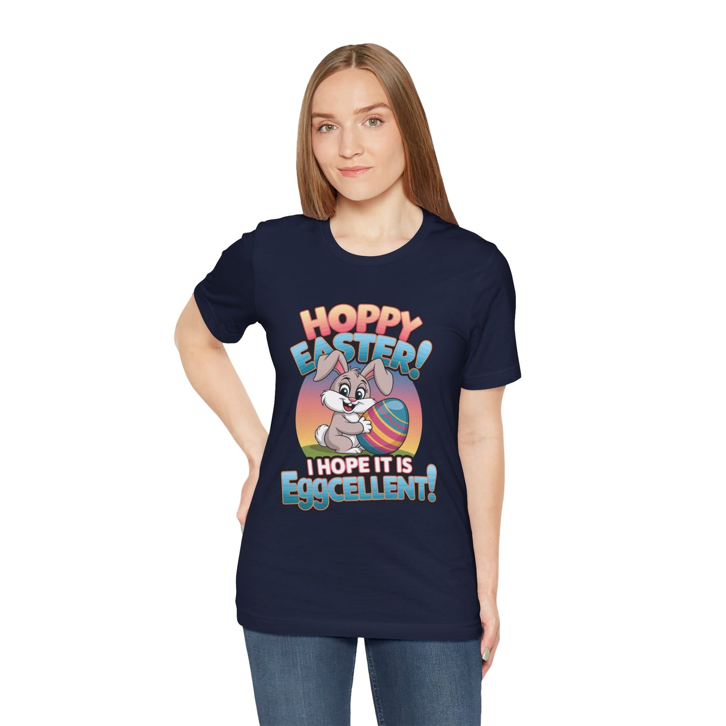 Happy Easter Unisex Tee Easter Shirt Easter Bunny T Shirt Easter Apparel Easter Bunny Outfit