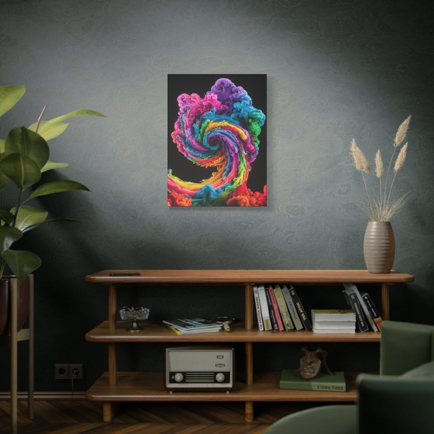 Colorful Swirl Wall Art