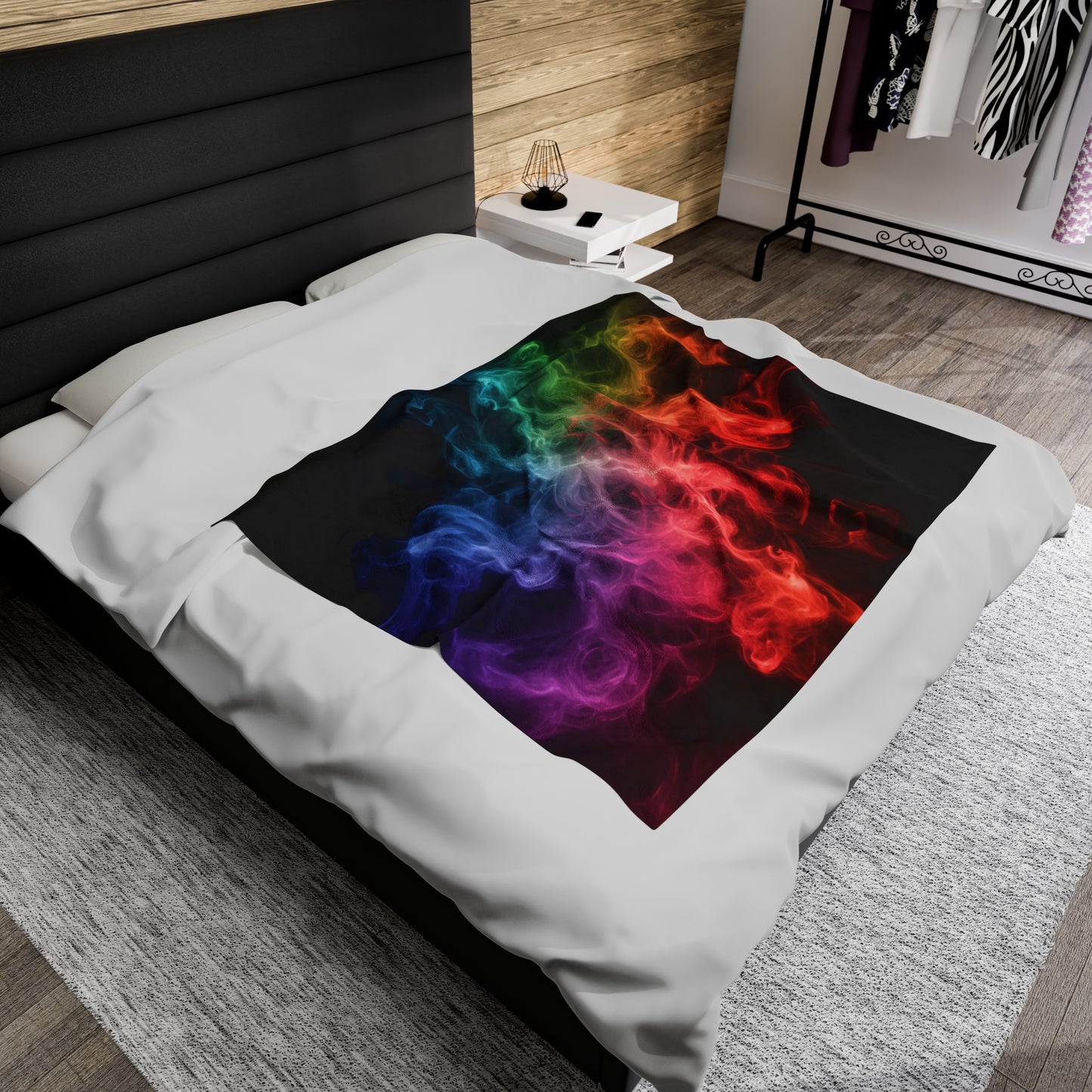 Colorful Smoke Blanket