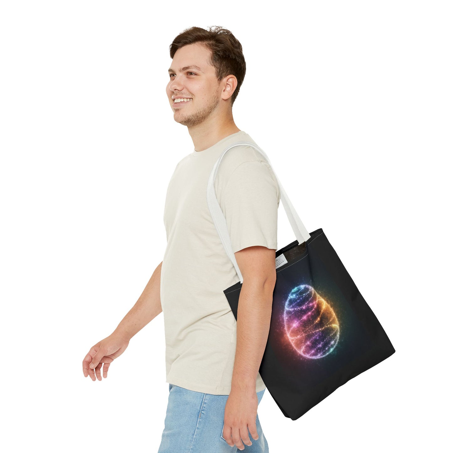 Bioluminescent Easter Egg Tote Bag