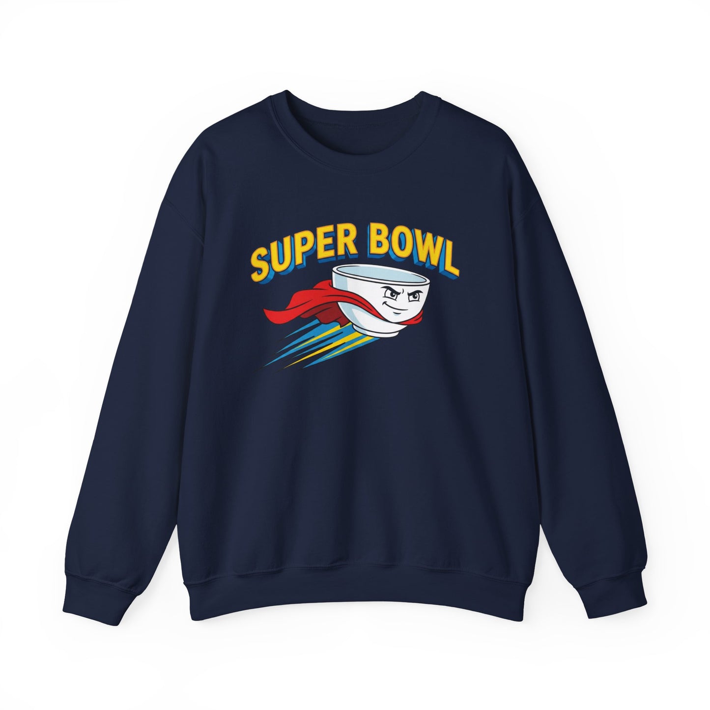Super Bowl Sweatshirt, Funny Super Bowl Shirt, Football Party Sweatshirt, Game Day Crewneck, Bowl Pun Sweatshirt, Unisex Graphic Crew