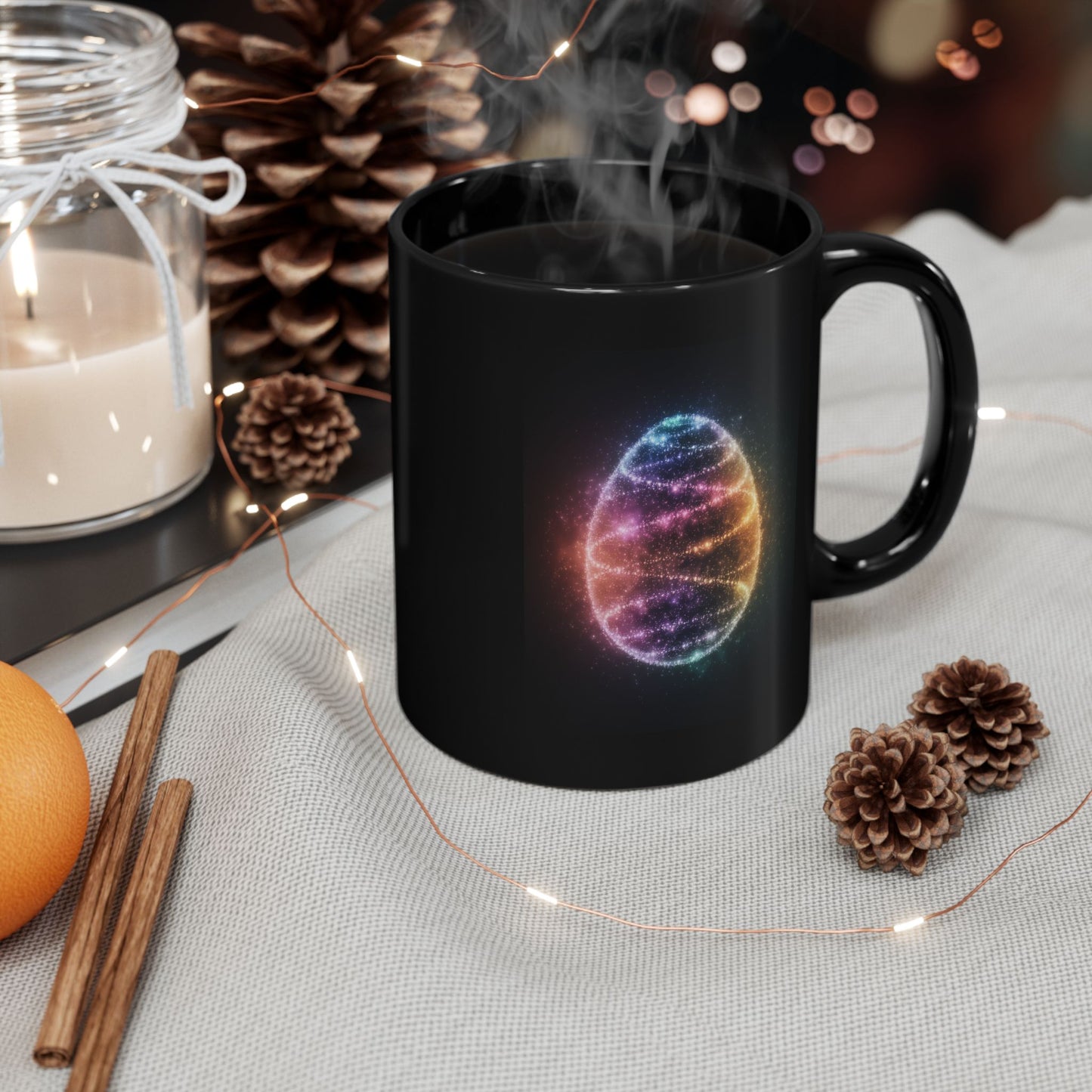 Mug Bioluminescent Easter Egg Easter Cup Kitchen Decor Easter Decor