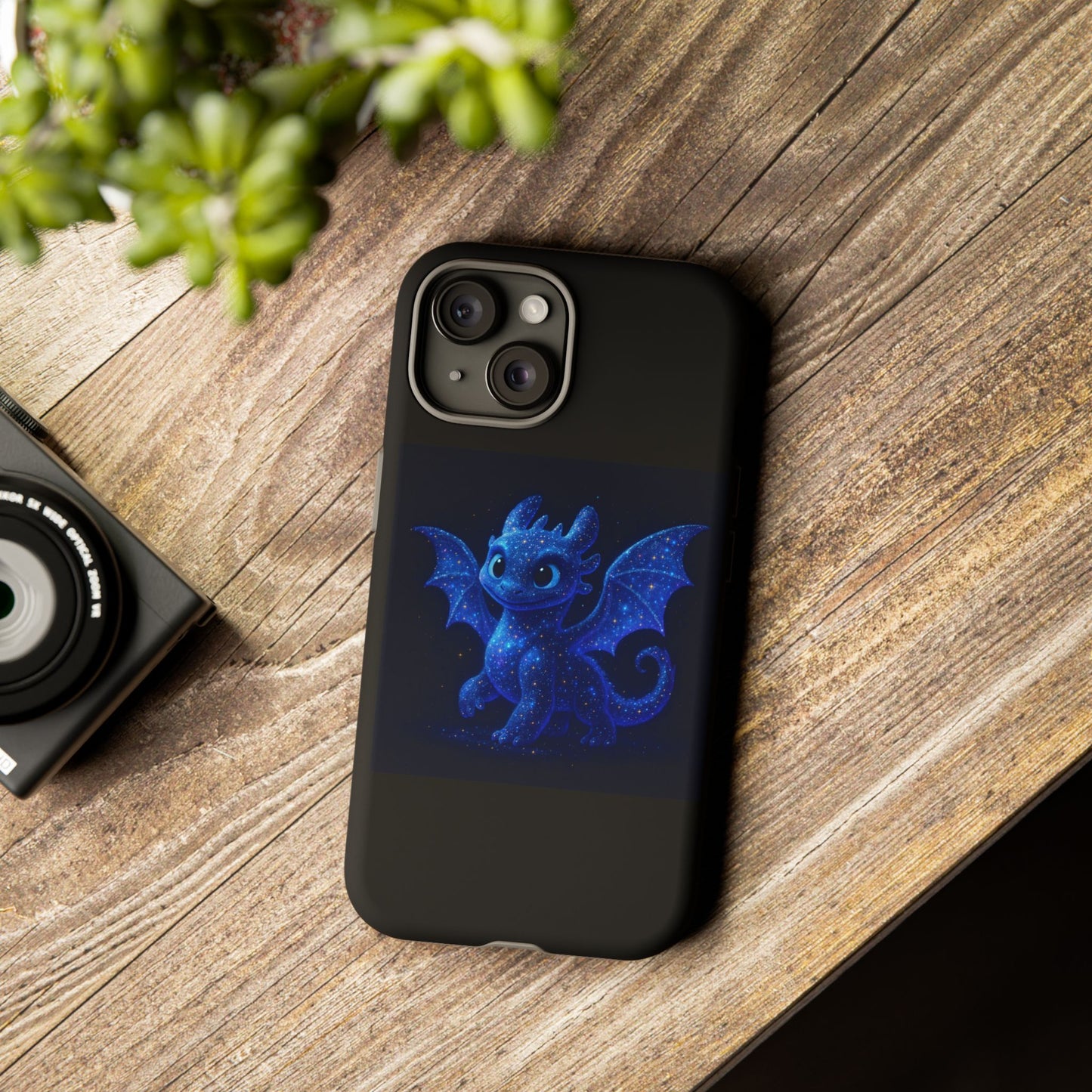 Galaxy Dragon iPhone Case - Cute Fantasy Star Phone Cover for iPhone Phones | Gift for Dragon Lover | Cosmic Creature Art