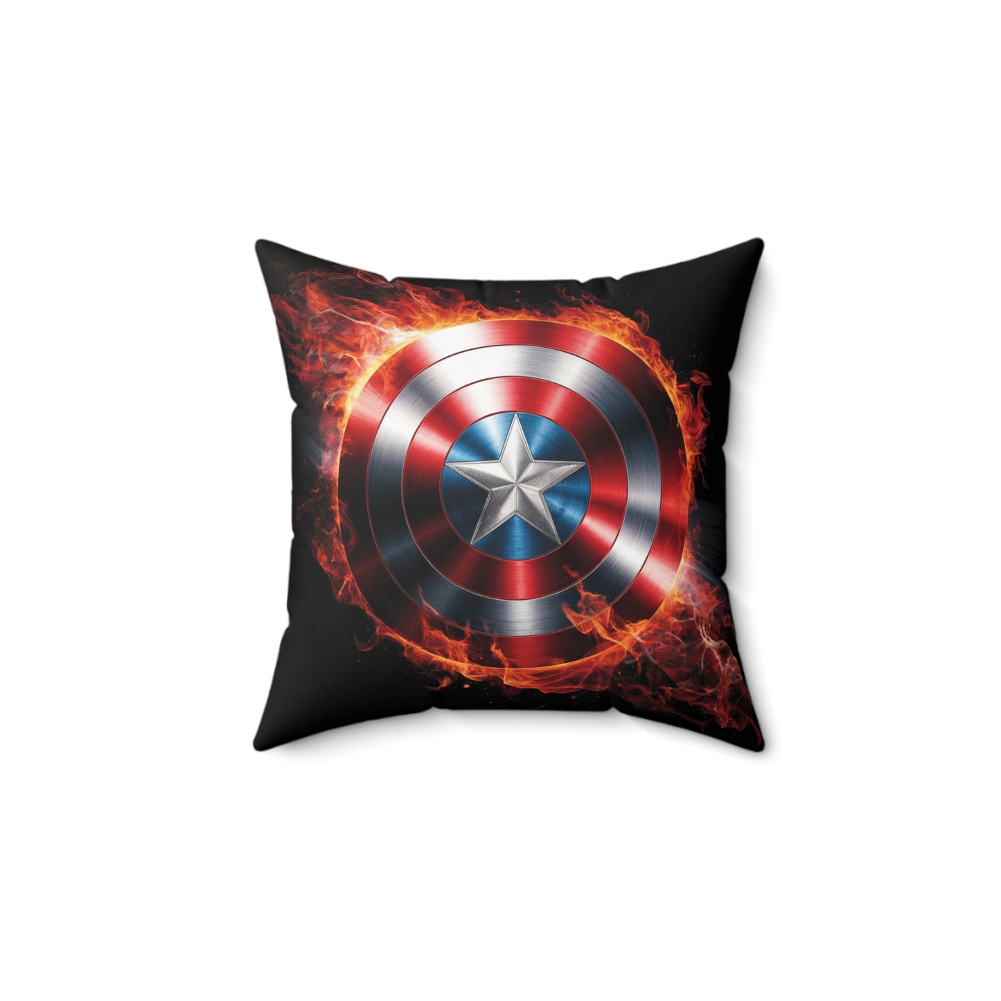 Flames Shield Pillow