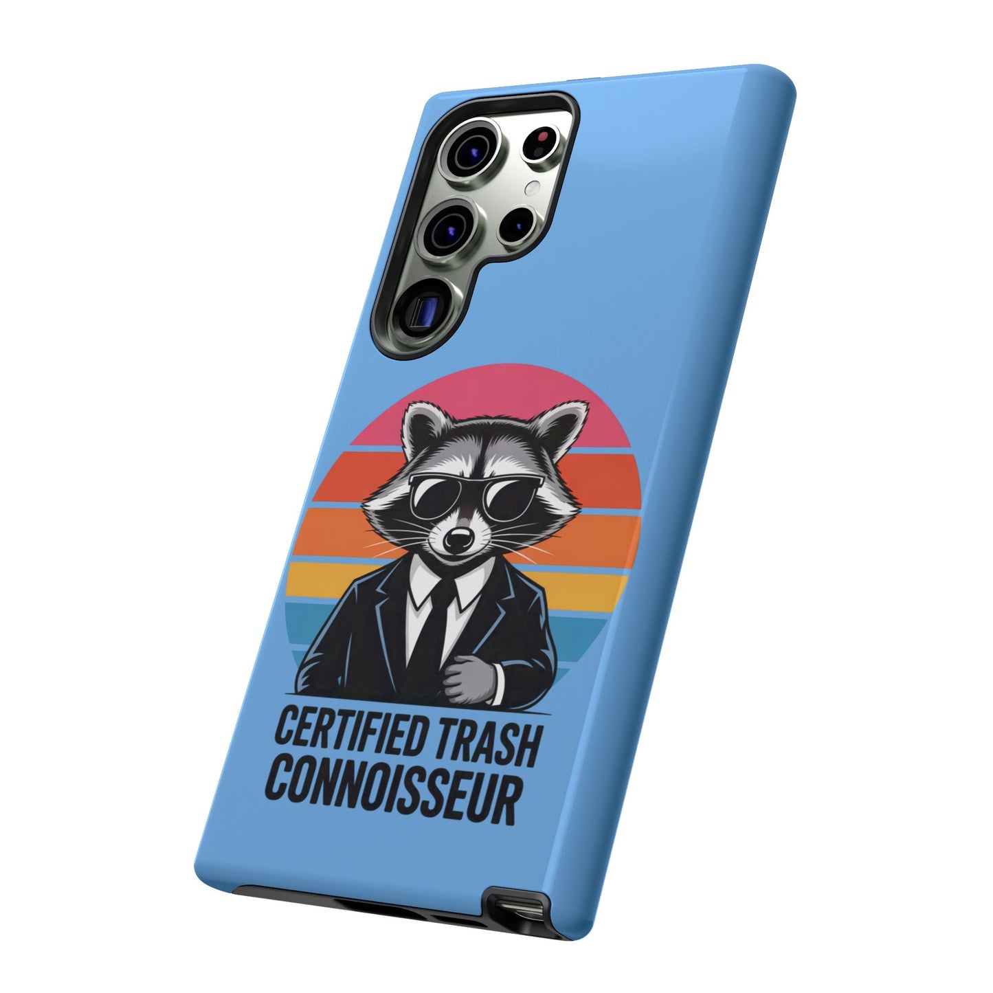 Certified Trash Connoisseur Phone Case - Fun & Stylish Protection for Animal Lovers