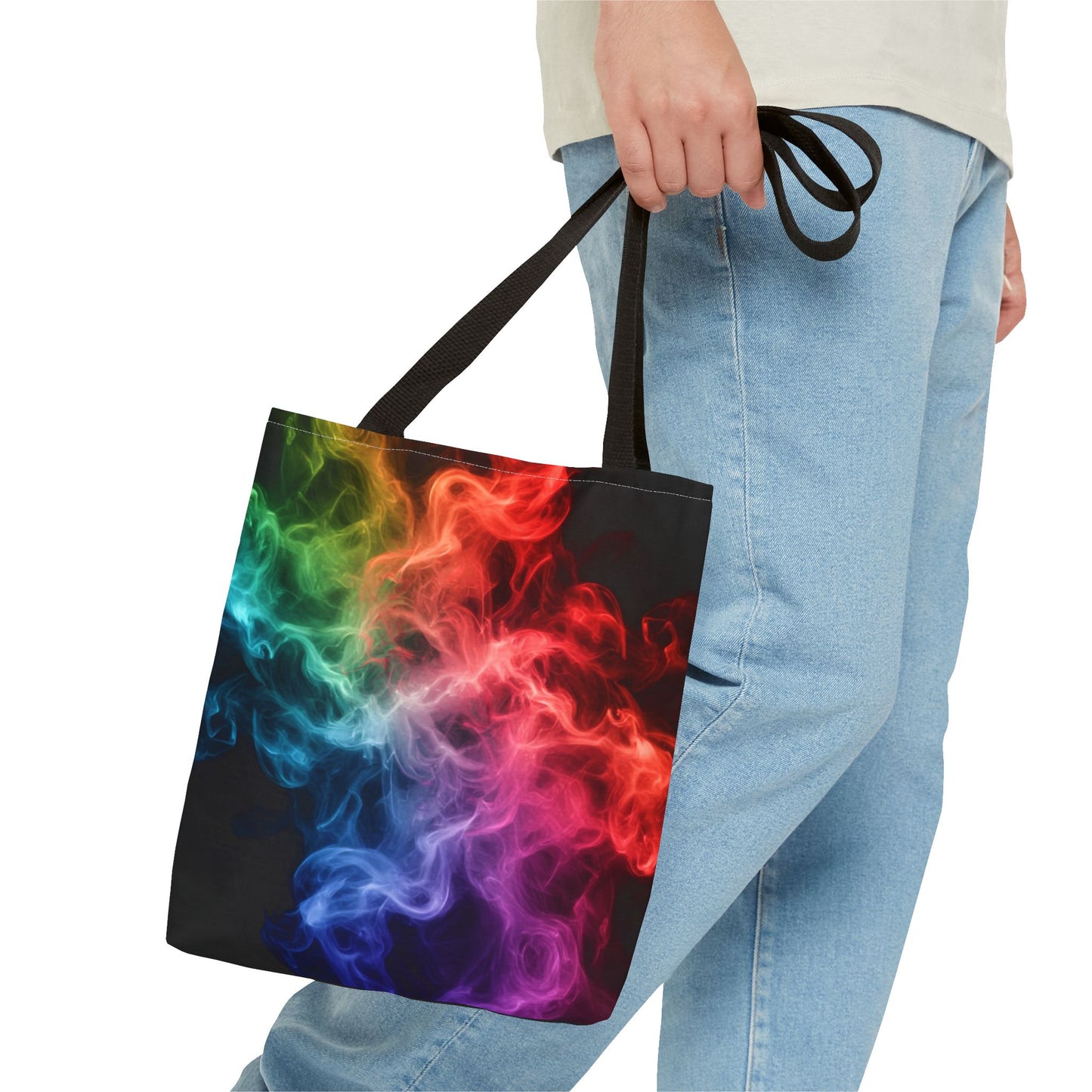 Colorful Smoke Tote Bag