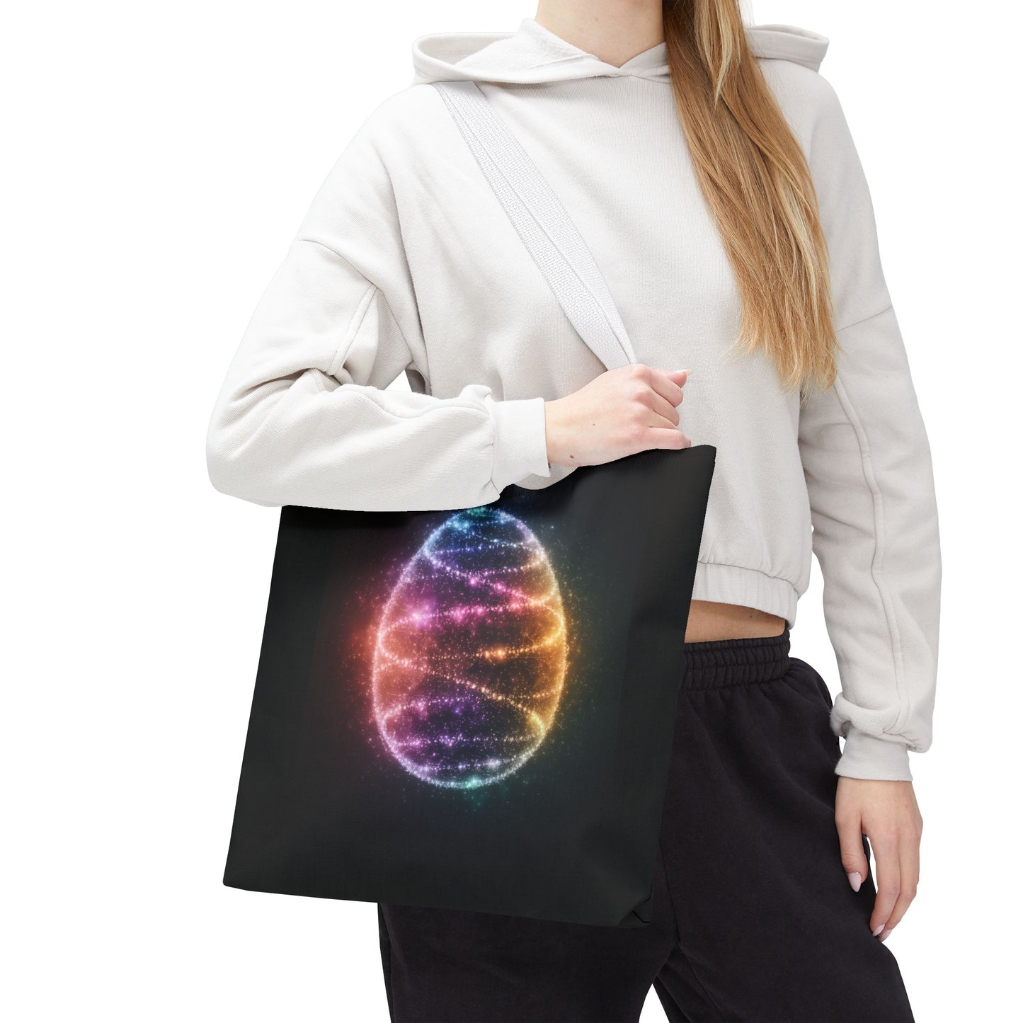 Bioluminescent Easter Egg Tote Bag
