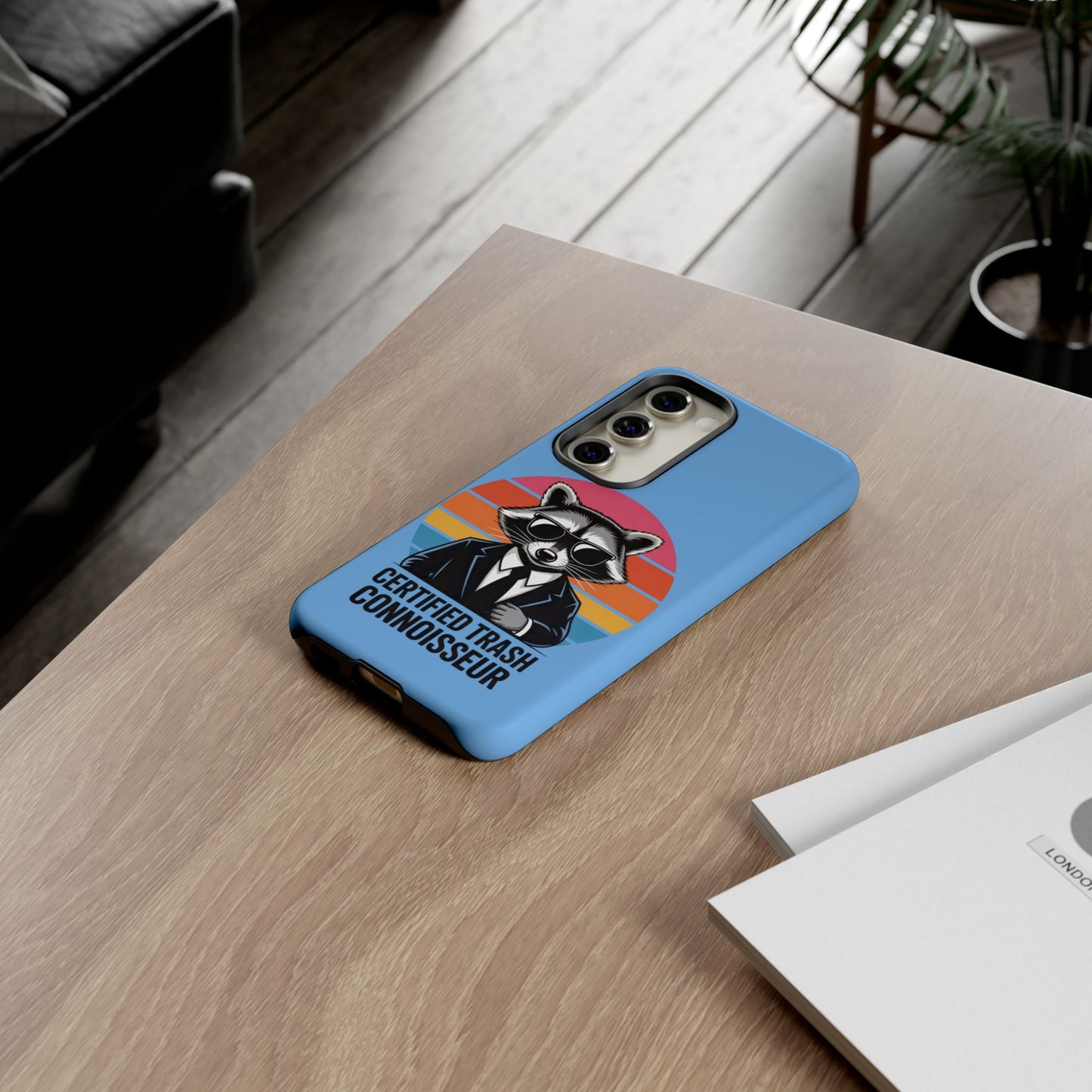 Certified Trash Connoisseur Phone Case - Fun & Stylish Protection for Animal Lovers