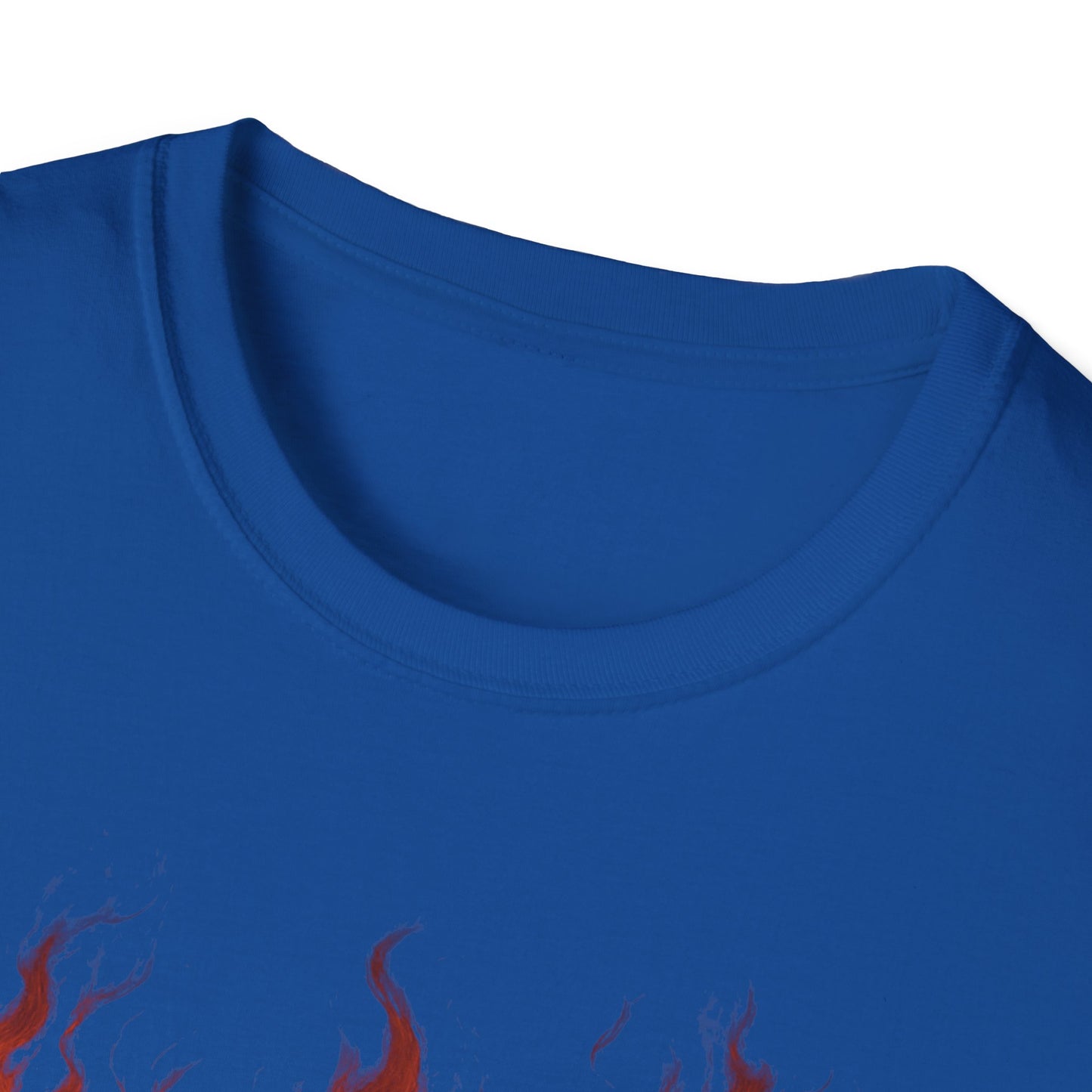 Flame On Fire Typography Shirt - Superhero Fan Gift, Personalized Fiery Slogan Tee, Comic Style Flame Letter T-Shirt, Flame Lover Shirt