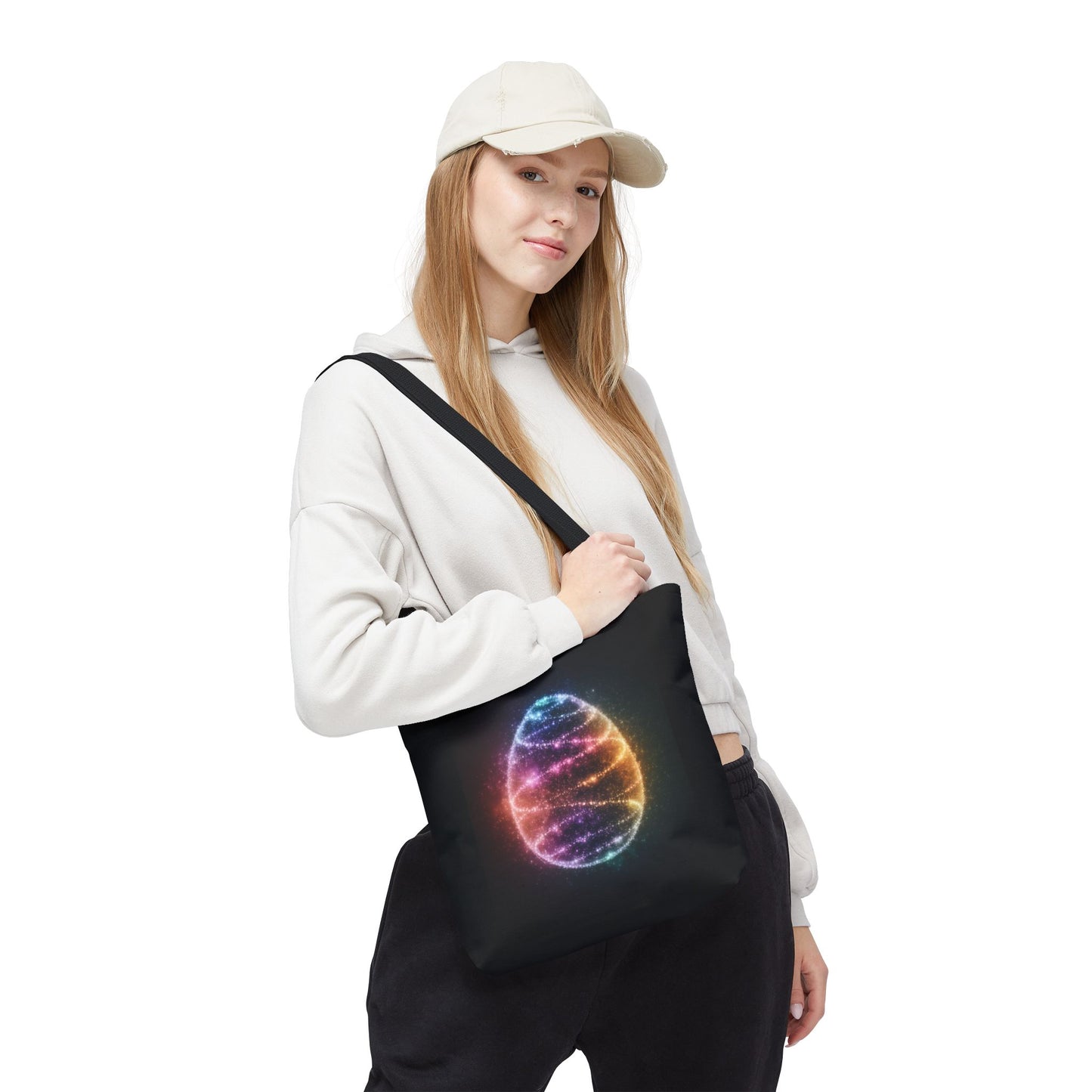 Bioluminescent Easter Egg Tote Bag