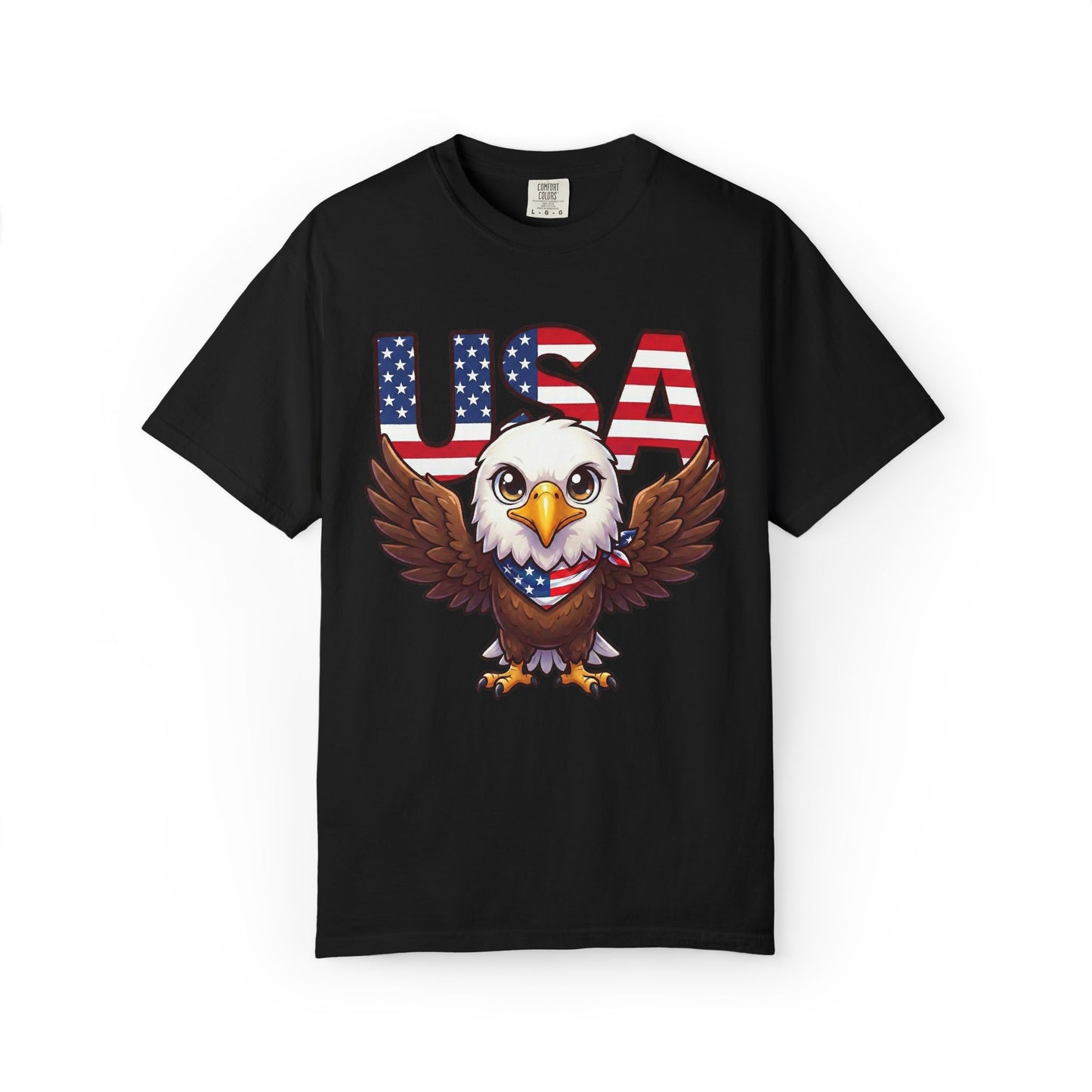 USA Eagle Shirt, Patriotic Comfort Colors Shirt, American Flag Eagle T Shirt, Fourth Of July Shirt, Freedom Graphic Tee, USA Pride Shirt
