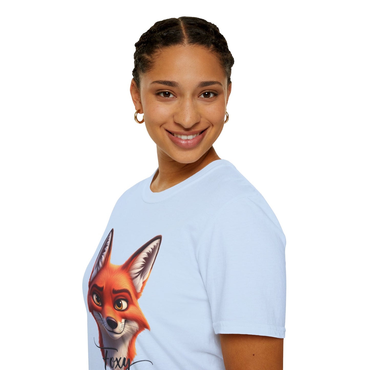 Foxy T-Shirt, Cute Fox Graphic Tee, Animal Lover Shirt, Fun And Confident Top, Playful Pun Gift, Soft Cotton Tee For Everyday Wear