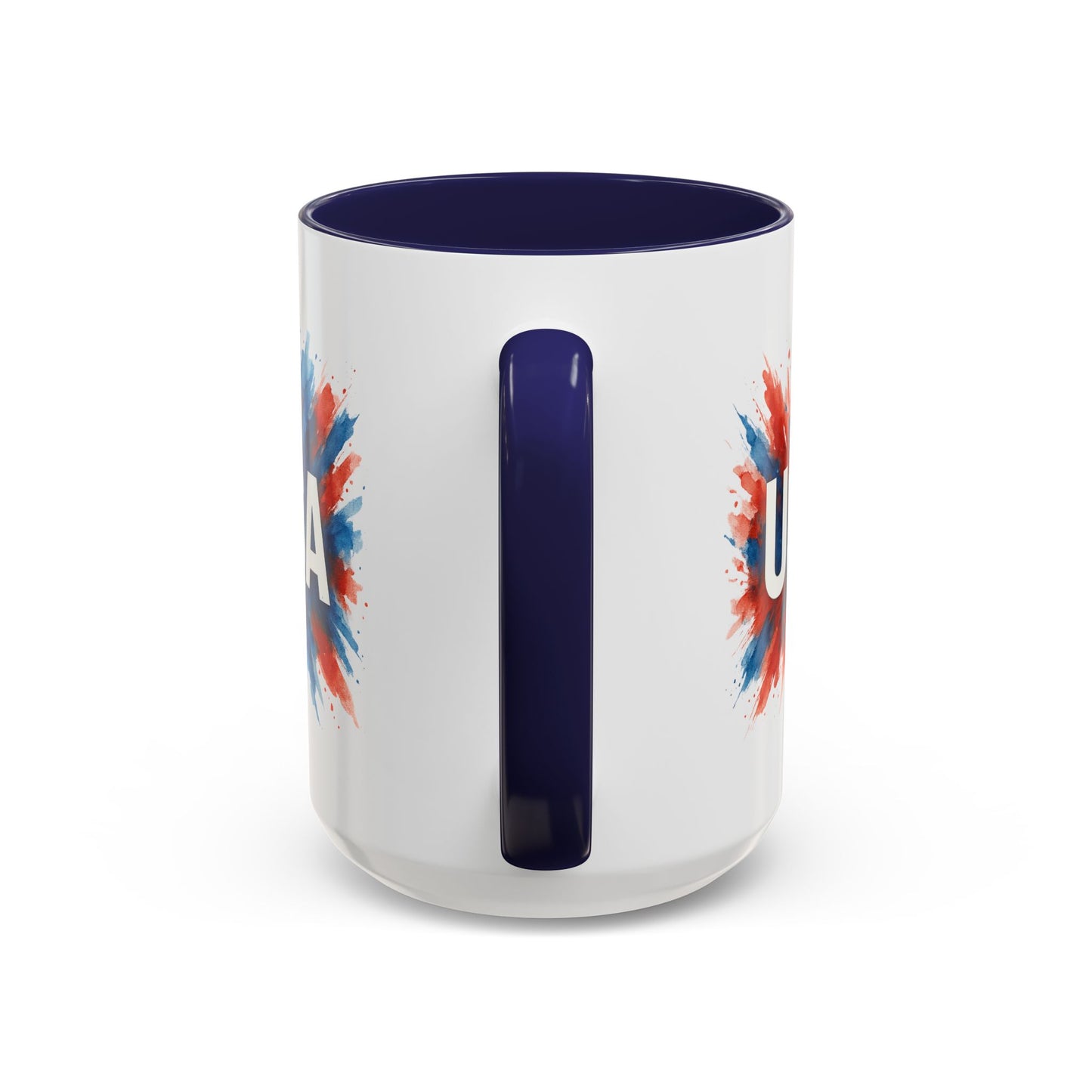 USA Patriotic Coffee Mug | 4th of July Gift | Red White Blue Mug | American Pride Cup | Independence Day Drinkware | USA Mug