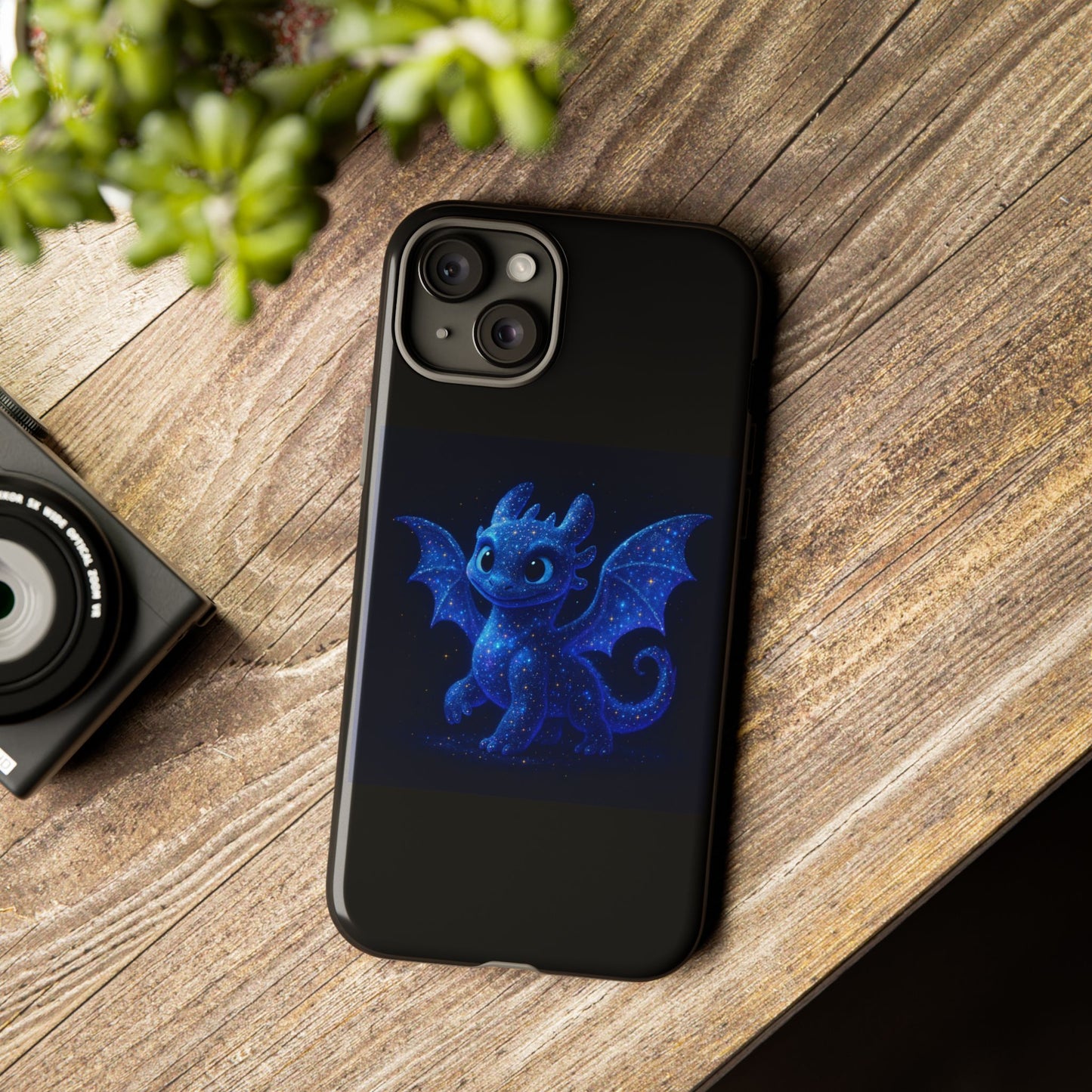Galaxy Dragon iPhone Case - Cute Fantasy Star Phone Cover for iPhone Phones | Gift for Dragon Lover | Cosmic Creature Art